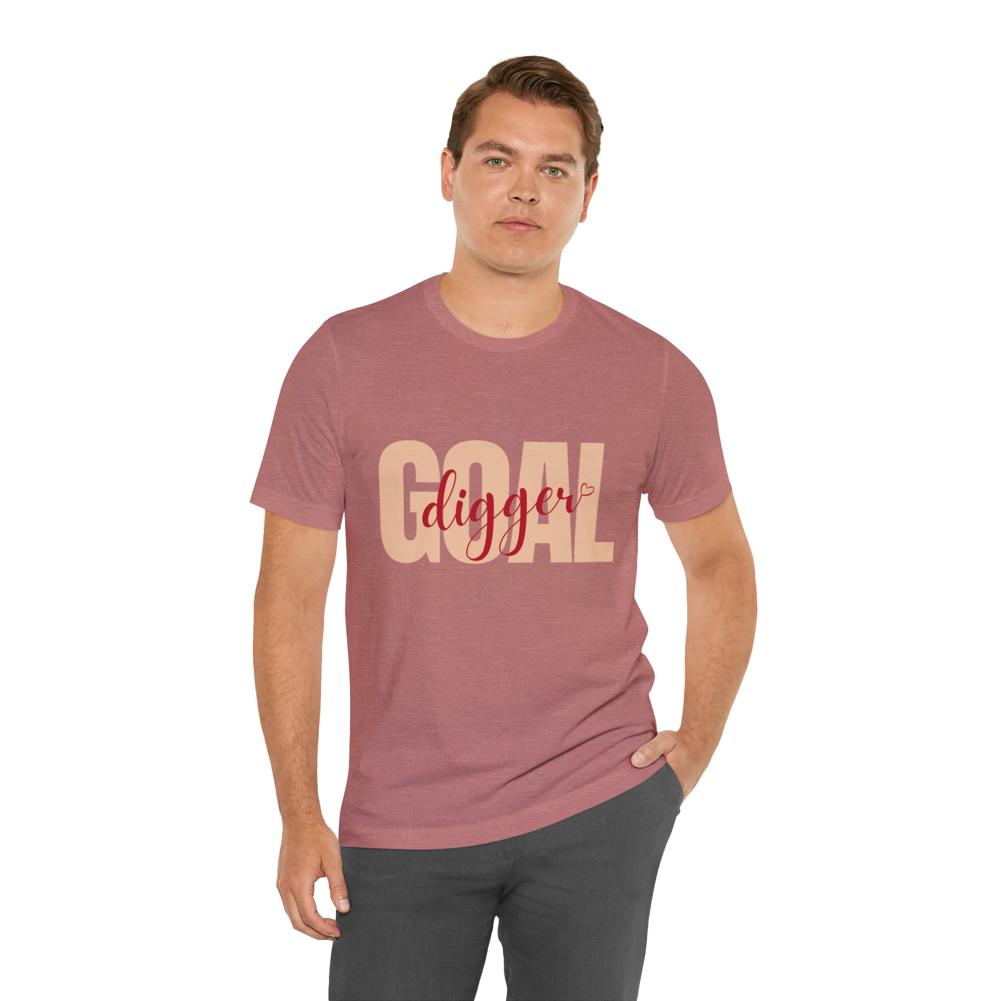 Goal Digger Shirt | Minimalist Statement Unisex T-Shirt