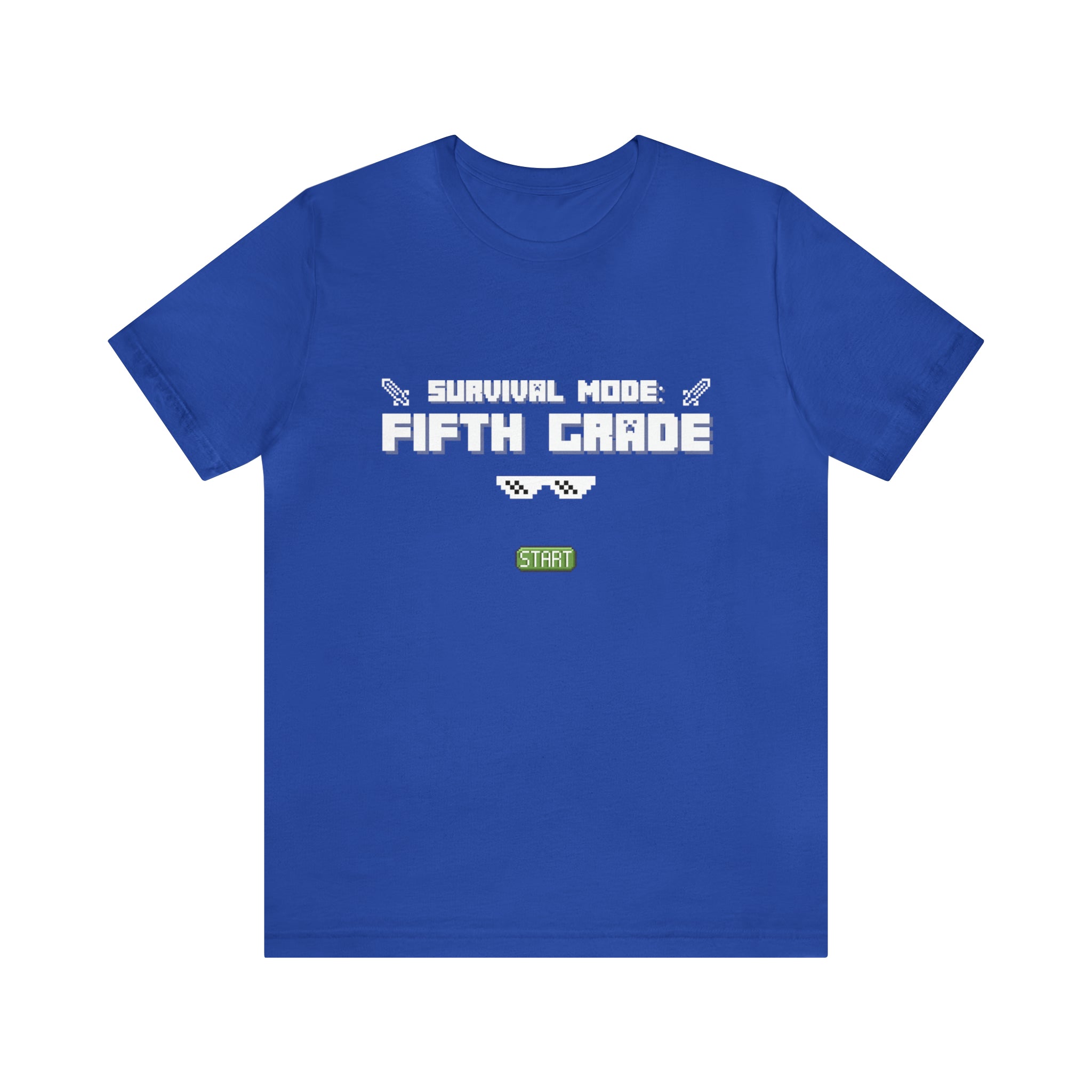Fifth Grade Survival Mode | Minecraft School Unisex T-Shirt