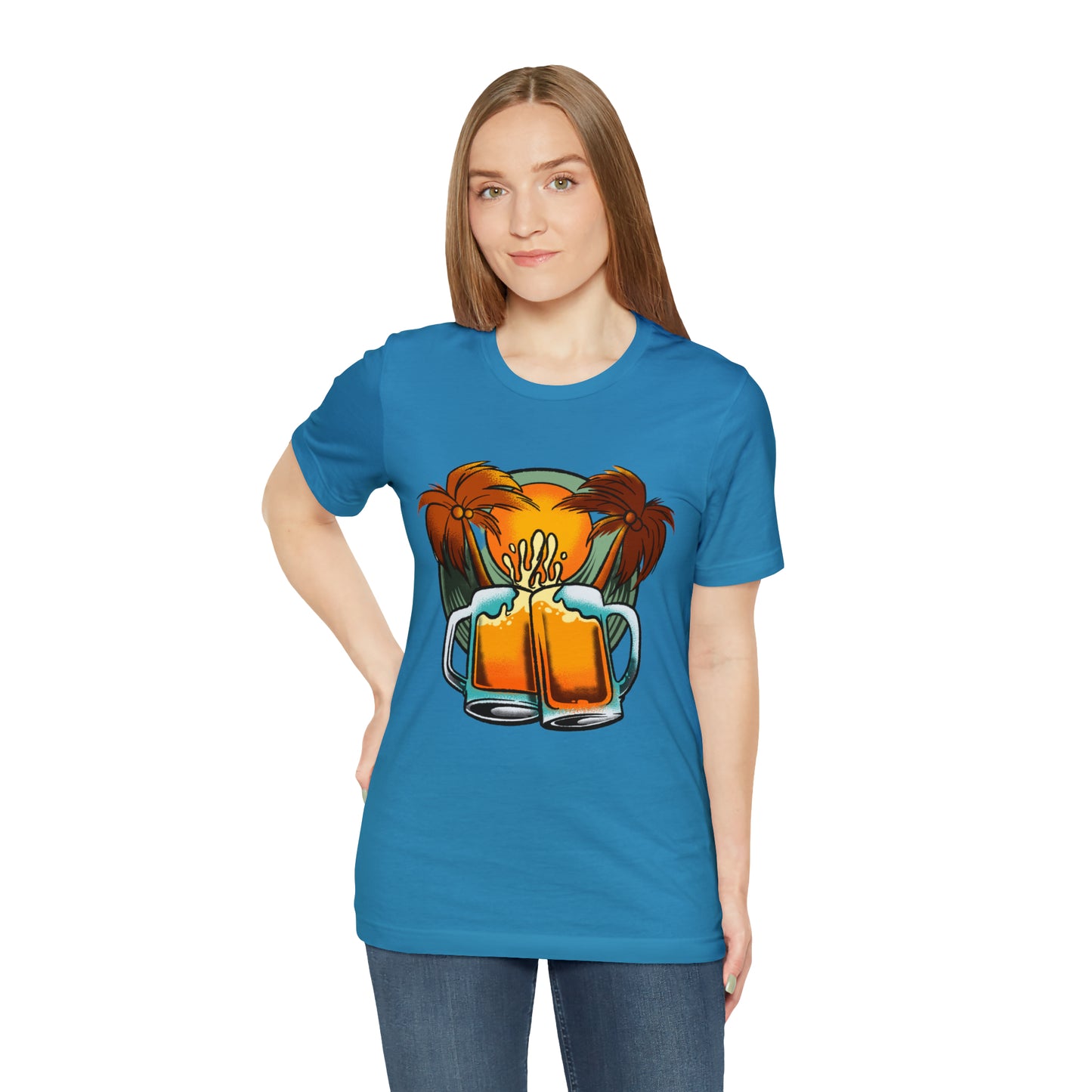 Beer Day Beach Day Shirt | Drink Beer Unisex T-Shirt