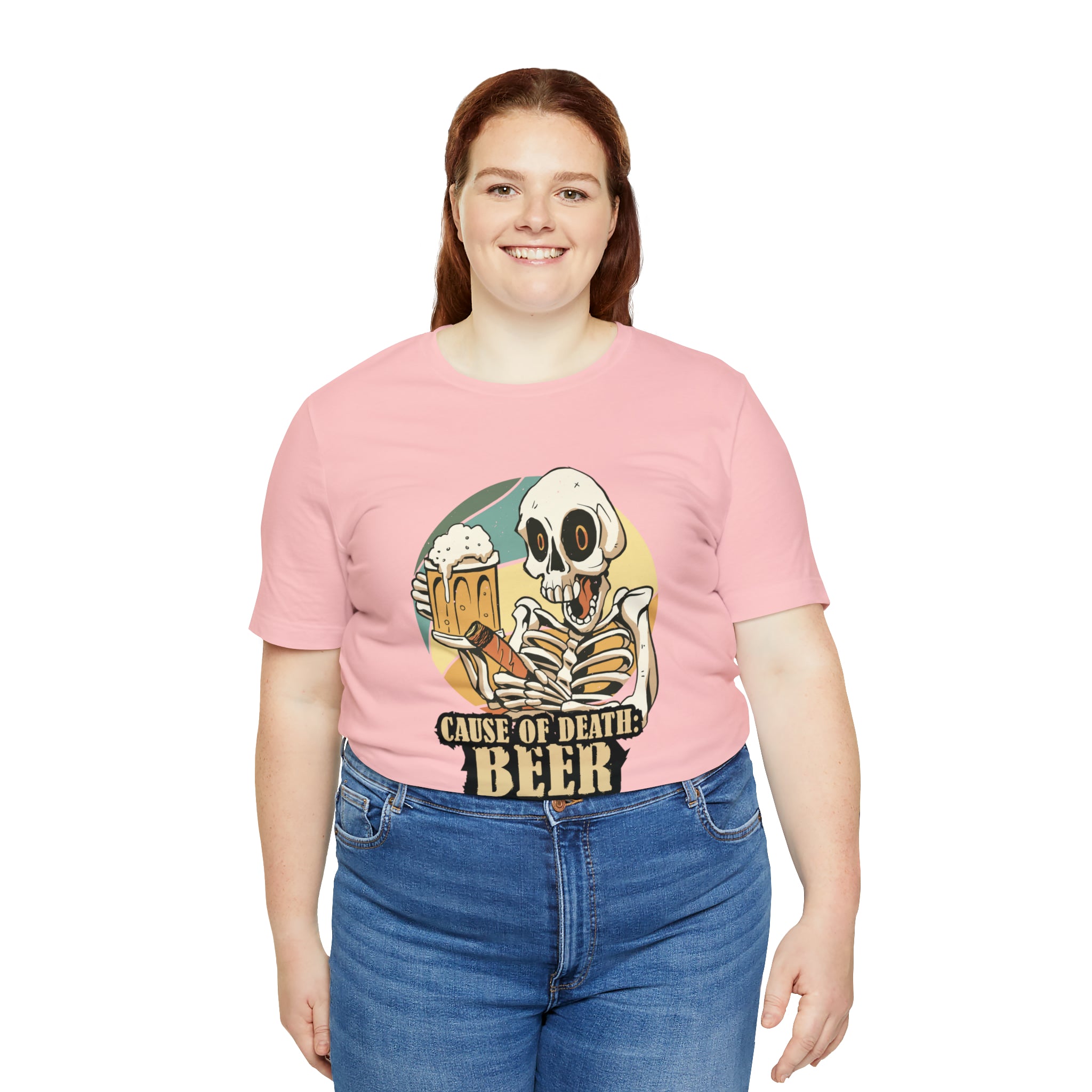 Beer Cause of Death Shirt | Drink Beer Unisex T-Shirt