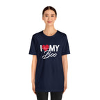 I Love My Boo Shirt | Couple Love T-Shirt, Pair Girlfriend Boyfriend Matching Shirt