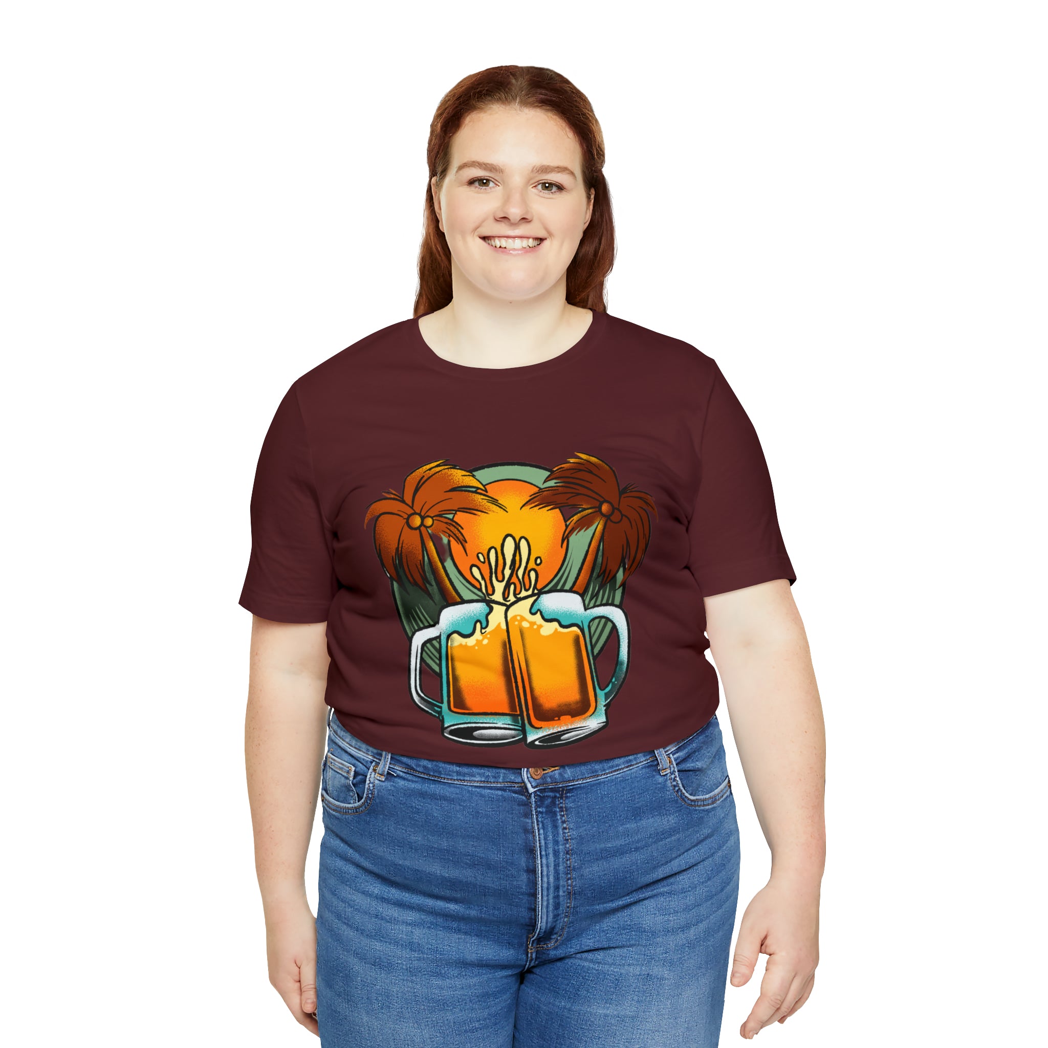 Beer Day Beach Day Shirt | Drink Beer Unisex T-Shirt