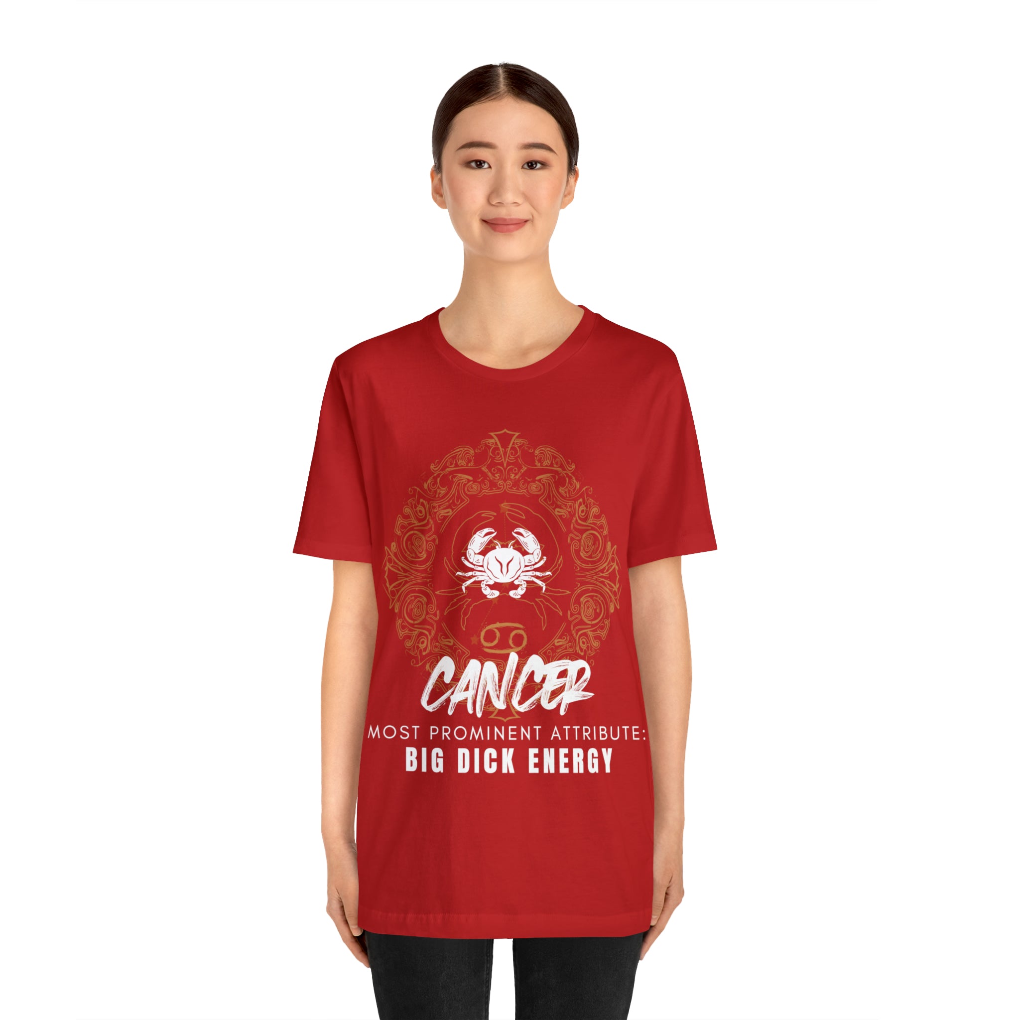 Cancer Zodiac Big Dick Energy Shirt | Zodiac Sign Statement T-Shirt