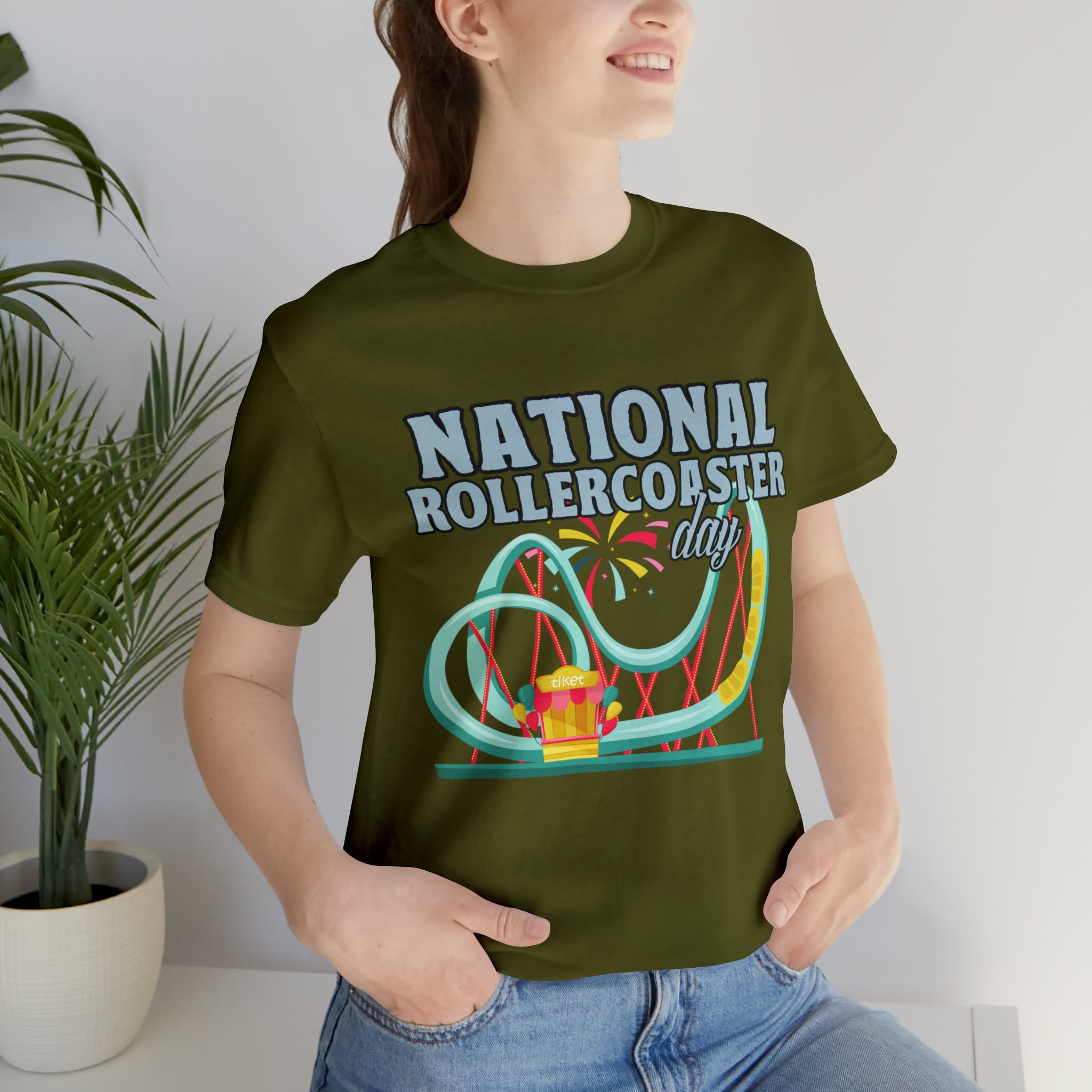 National Rollercoaster Day Shirt | Carnival Ride T-Shirt