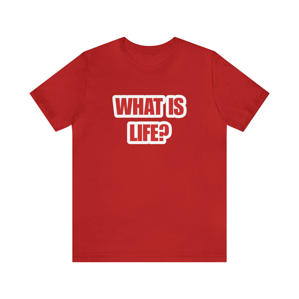 What Is Life? Existential Shirt | Ambiguous Existential Crisis T-Shirt