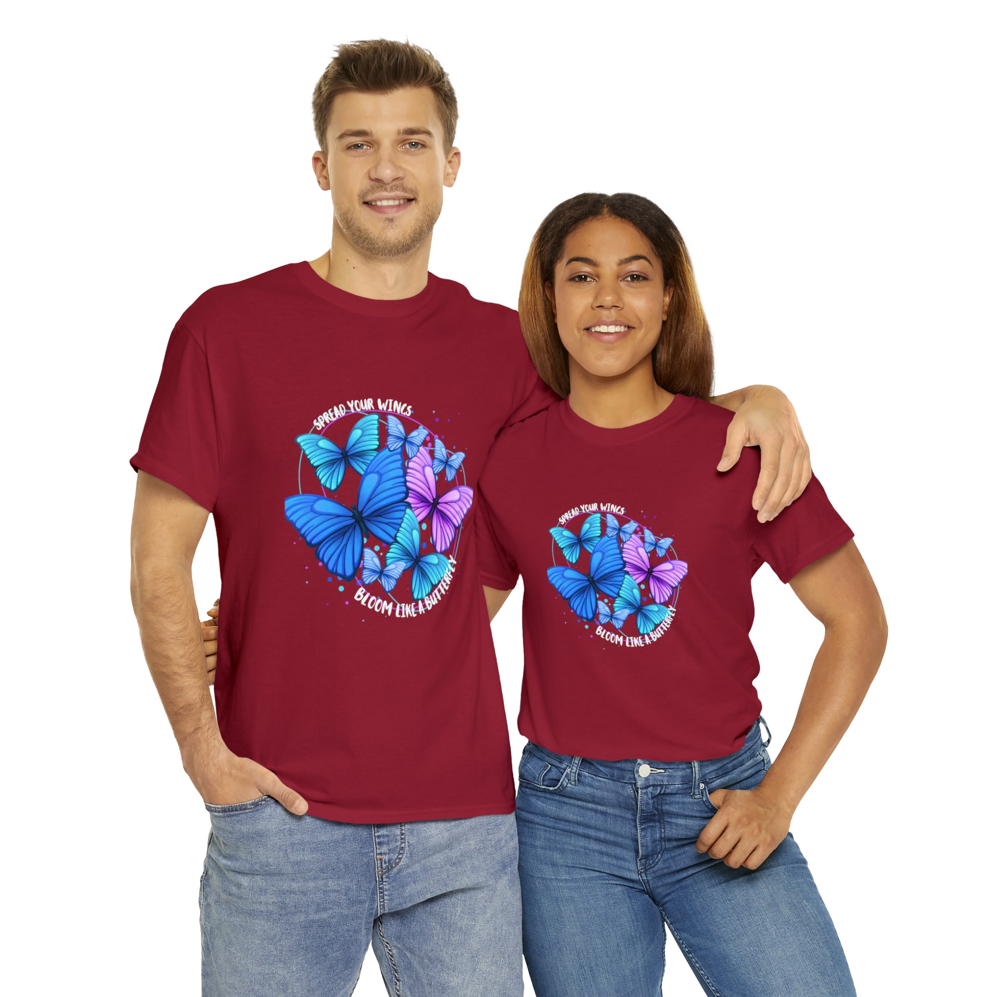 Spread Your Wings Bloom Like A Butterfly | Metamorphosis in Motion Tee