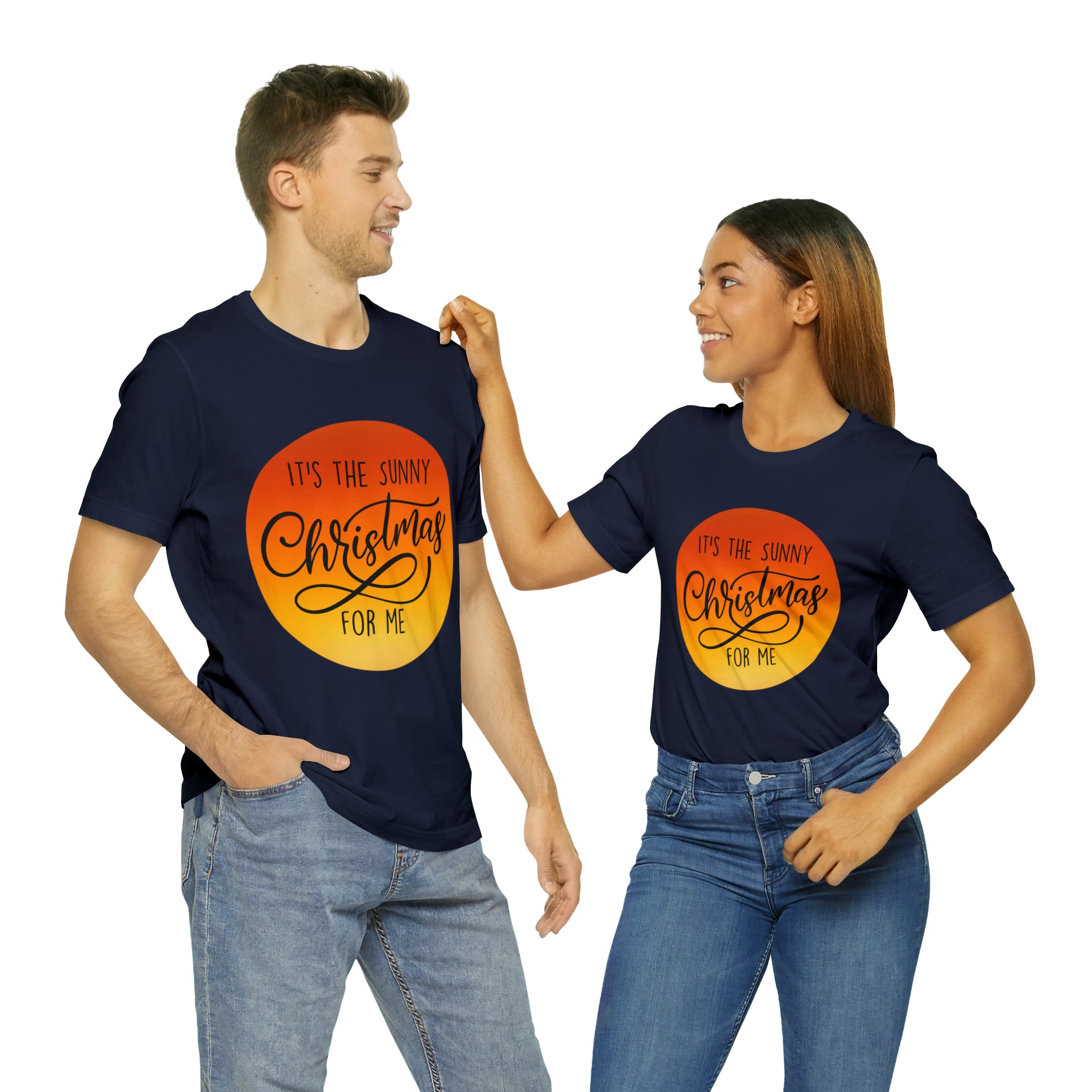 Christmas in July Orange Shirt | Christmas in July Statement T-Shirt