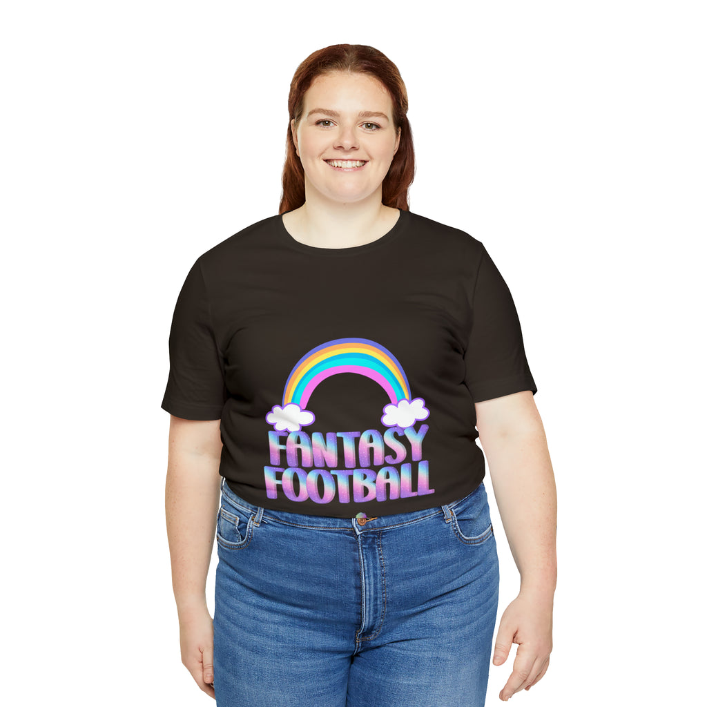 Cute Fantasy Football Shirt | Pink Cute Fantasy Football Unisex T-Shirt