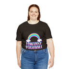 Cute Fantasy Football Shirt | Pink Cute Fantasy Football Unisex T-Shirt