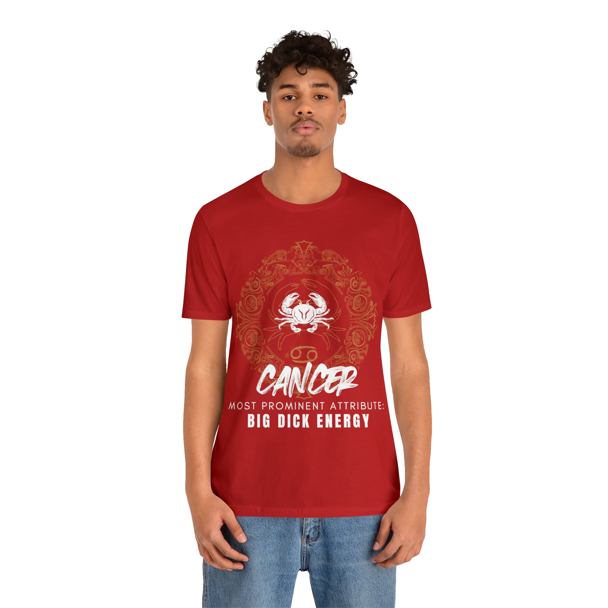 Cancer Zodiac Big Dick Energy Shirt | Zodiac Sign Statement T-Shirt