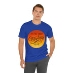 Christmas in July Orange Shirt | Christmas in July Statement T-Shirt