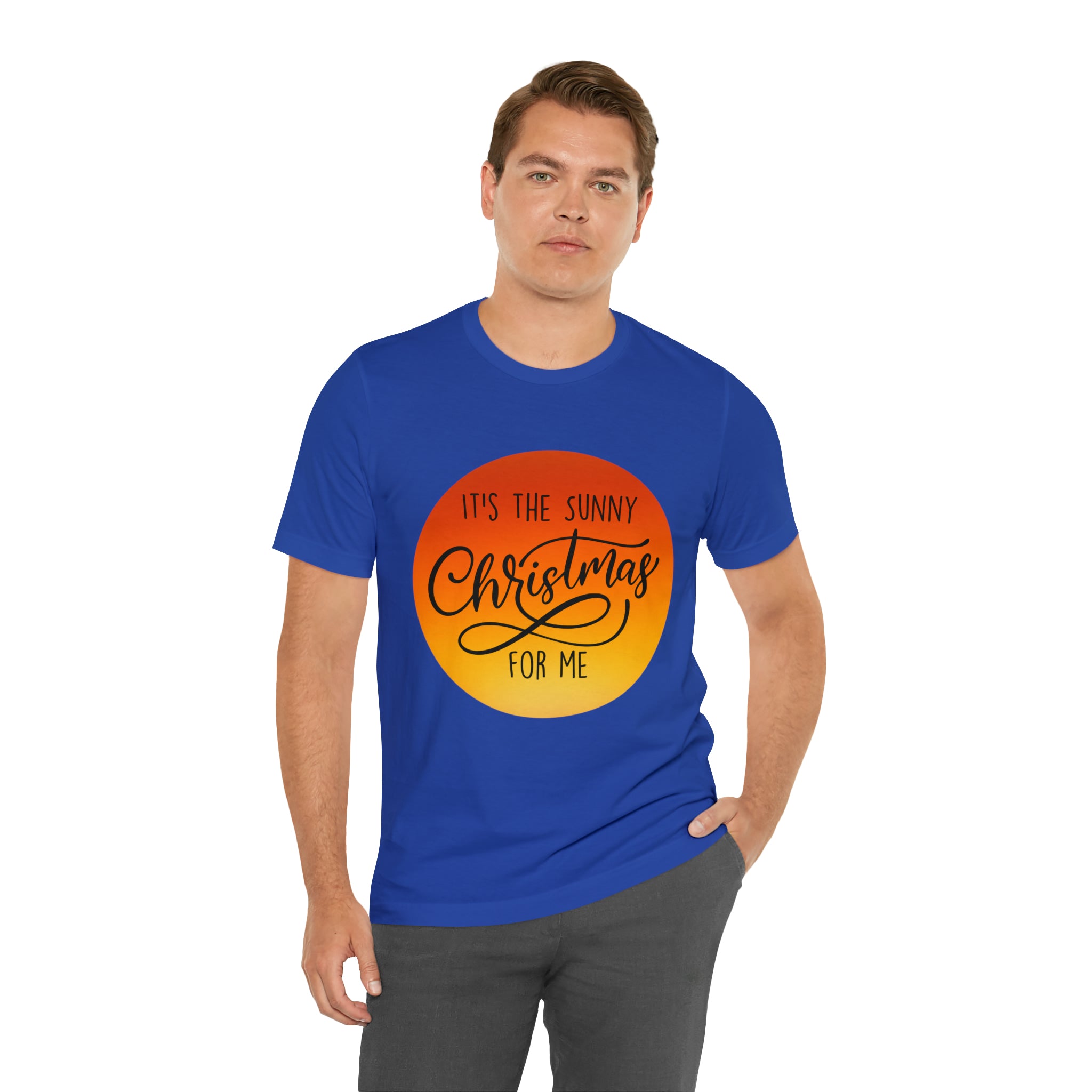 Christmas in July Orange Shirt | Christmas in July Statement T-Shirt
