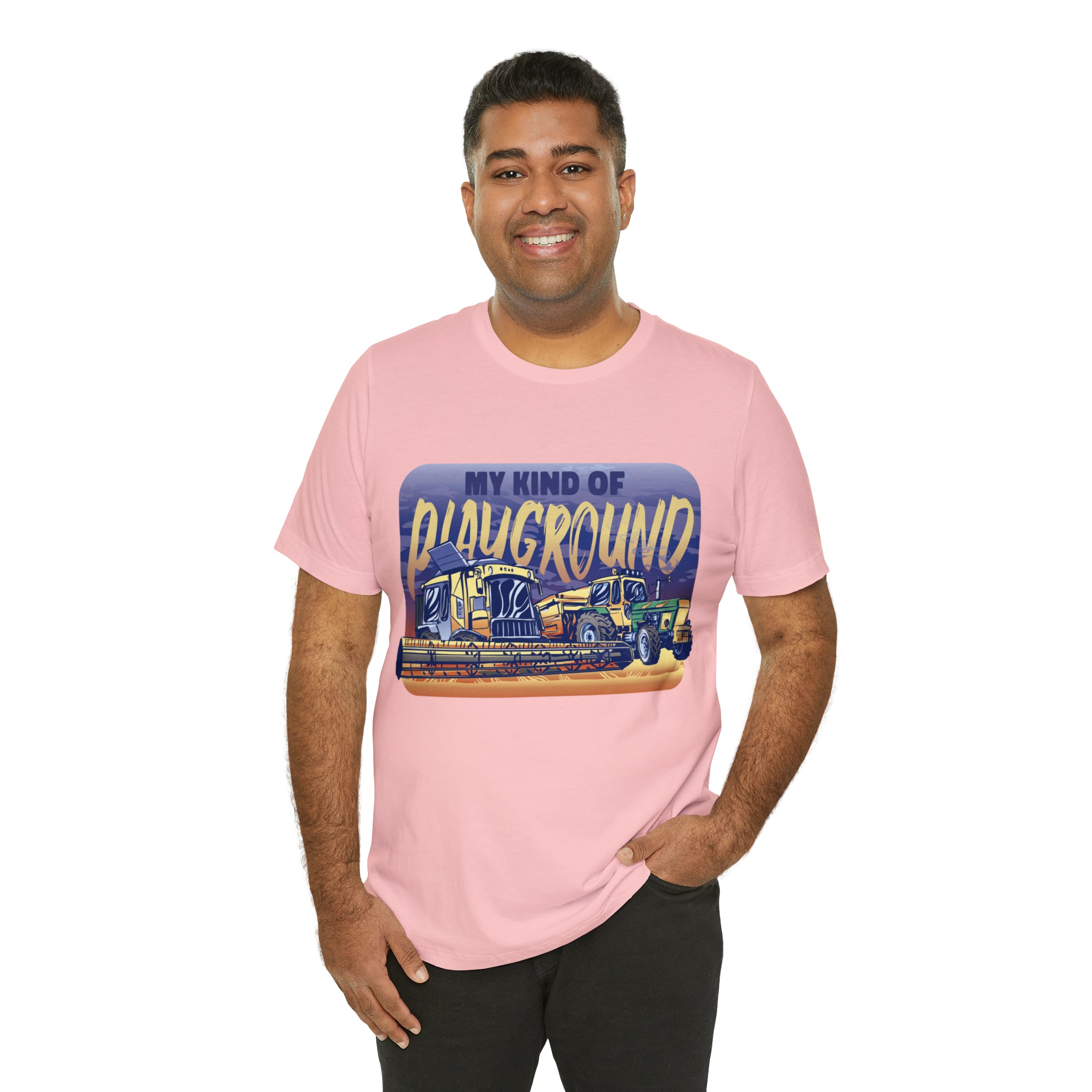 Tractor Farmer Playground Shirt | Tractor Enthusiast Unisex T-Shirt
