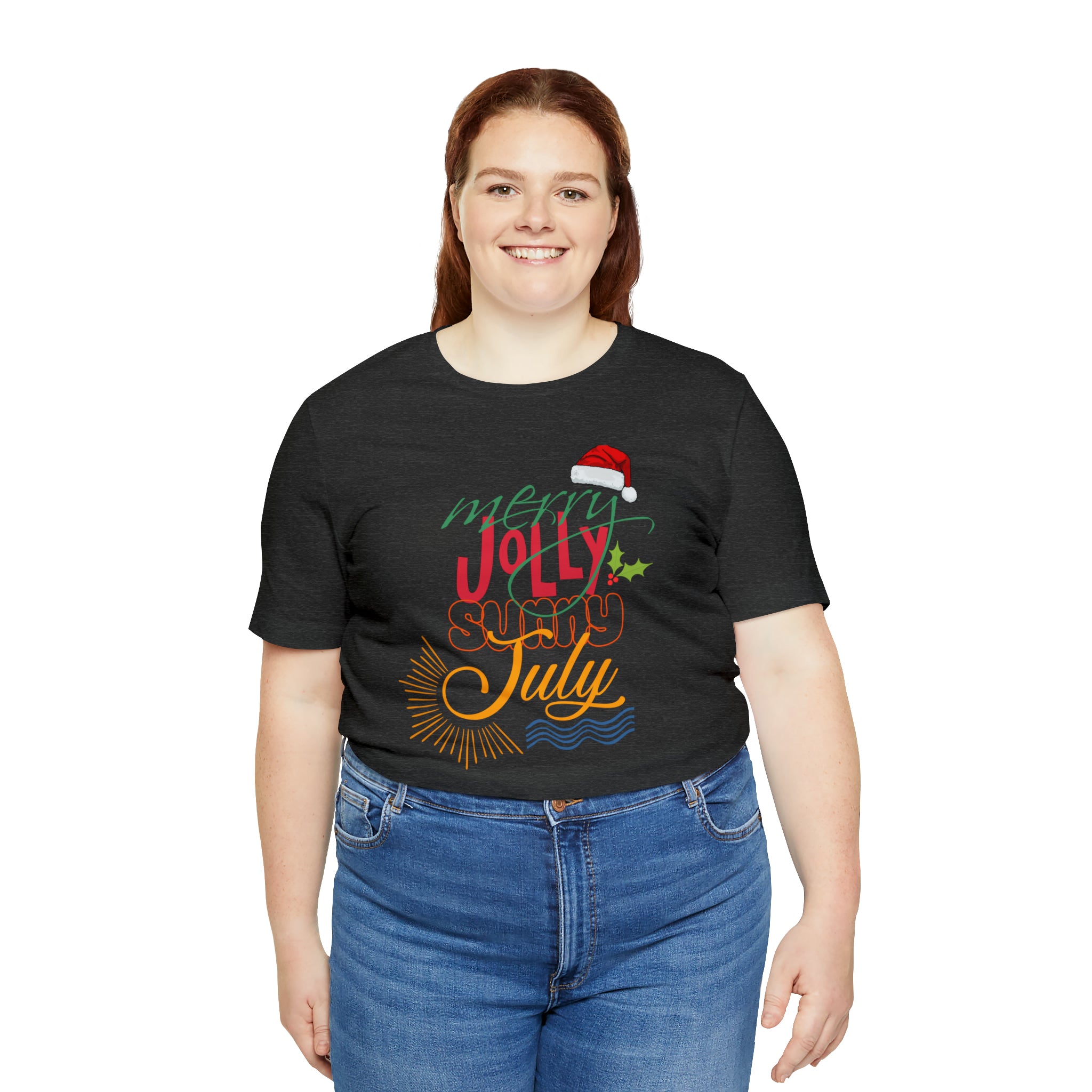 Merry Sunny July Shirt | Christmas in July Statement T-Shirt