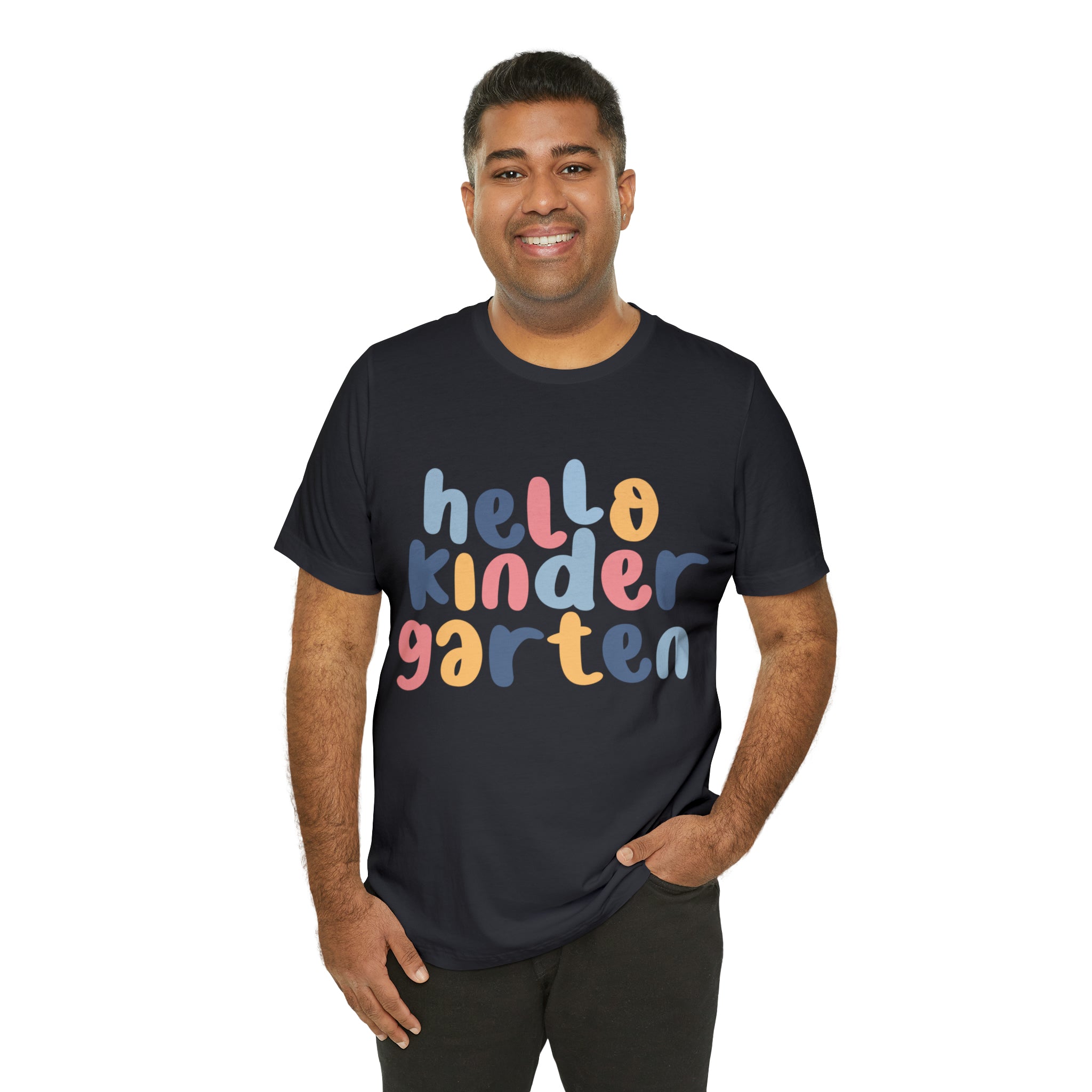 Hello Kindergarten School Shirt | First day of School Unisex T-Shirt