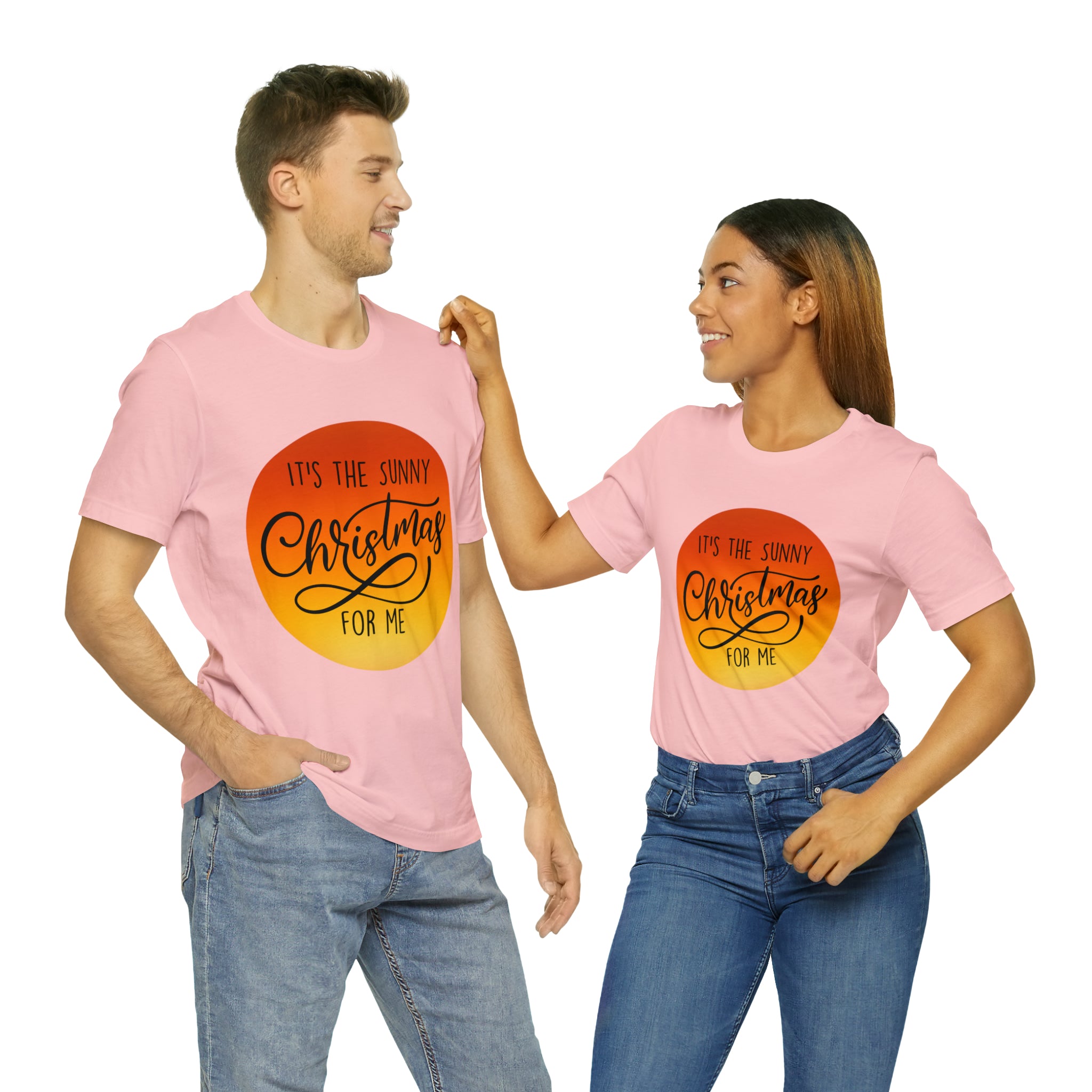 Christmas in July Orange Shirt | Christmas in July Statement T-Shirt