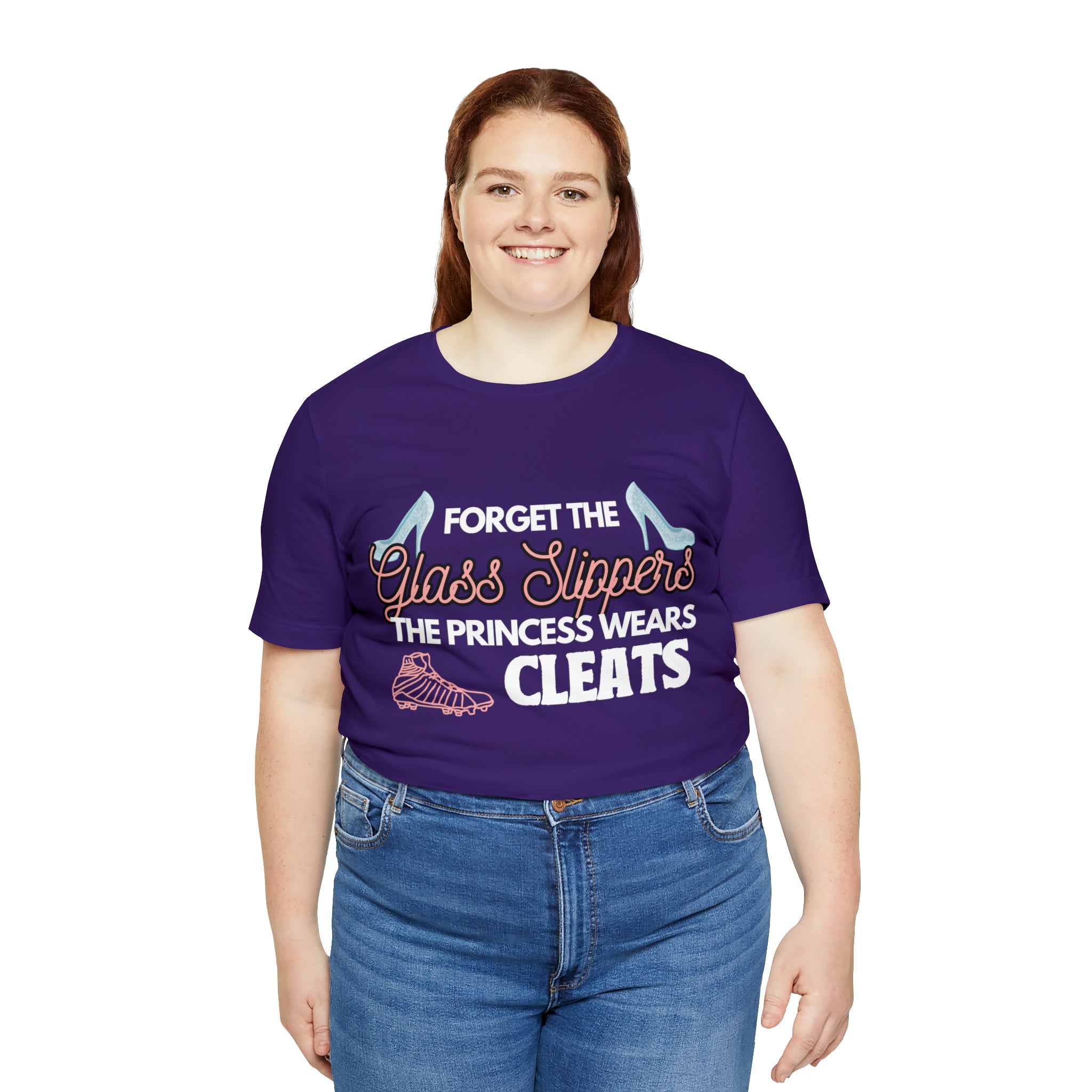 Soccer Princess Wears Cleats Shirt | Soccer Girl Women T-Shirt