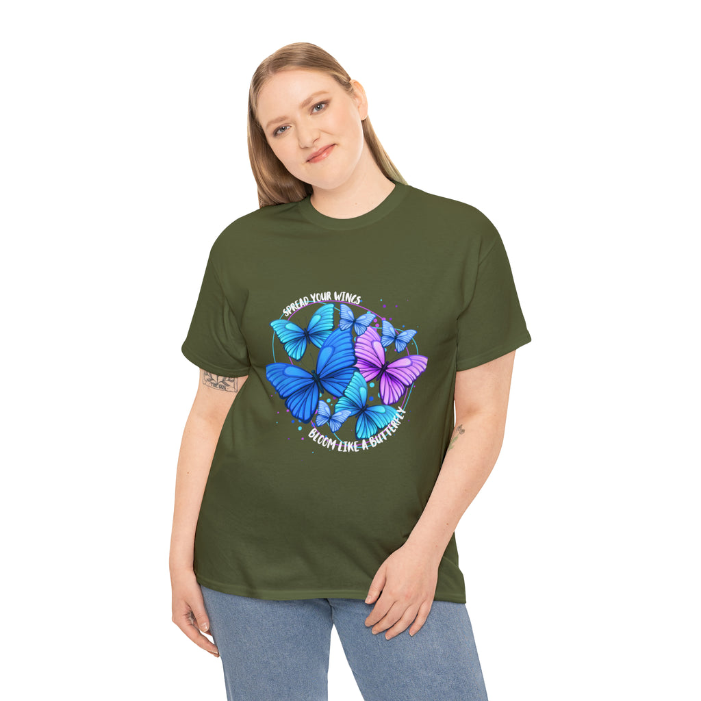Spread Your Wings Bloom Like A Butterfly | Metamorphosis in Motion Tee