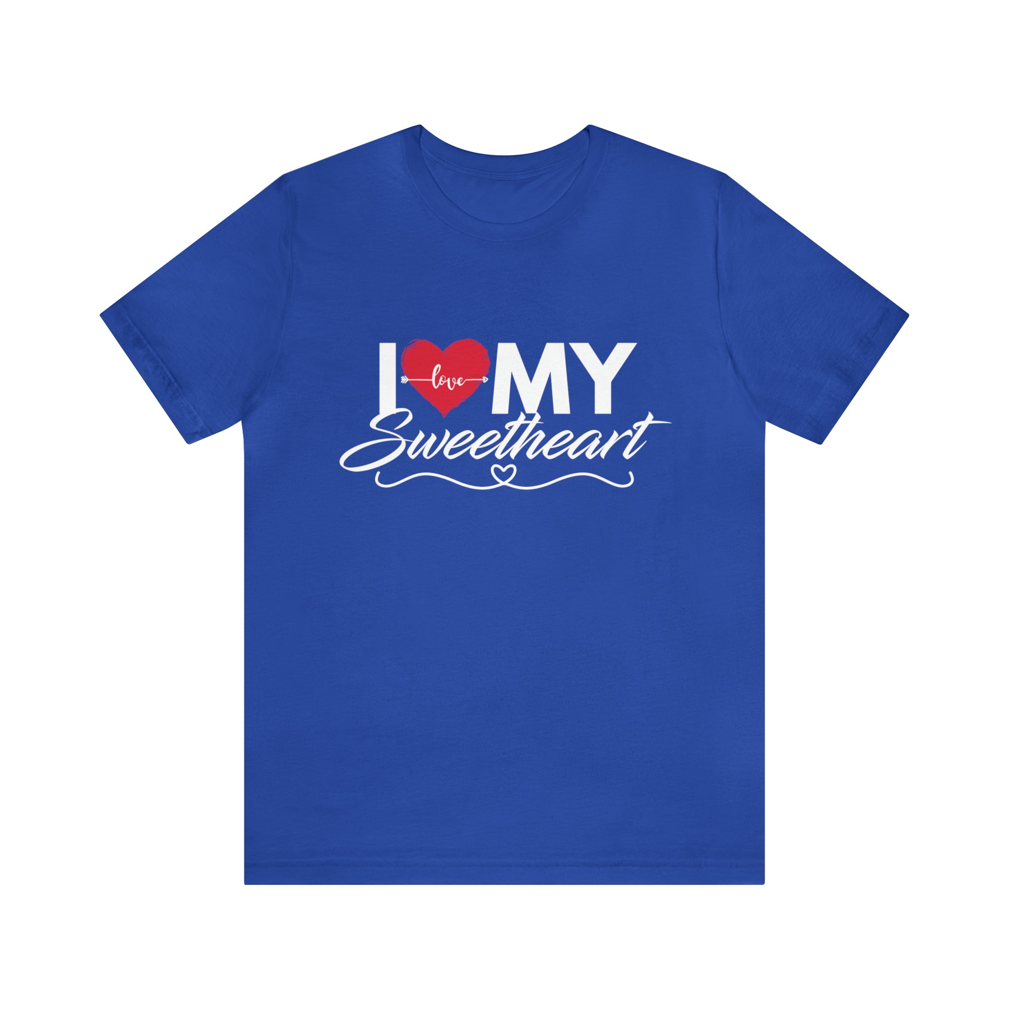 I Love My Sweetheart Shirt | Couple Love T-Shirt, Pair Girlfriend Boyfriend Matching Shirt
