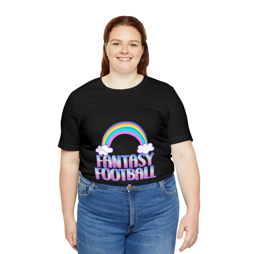 Cute Fantasy Football Shirt | Pink Cute Fantasy Football Unisex T-Shirt