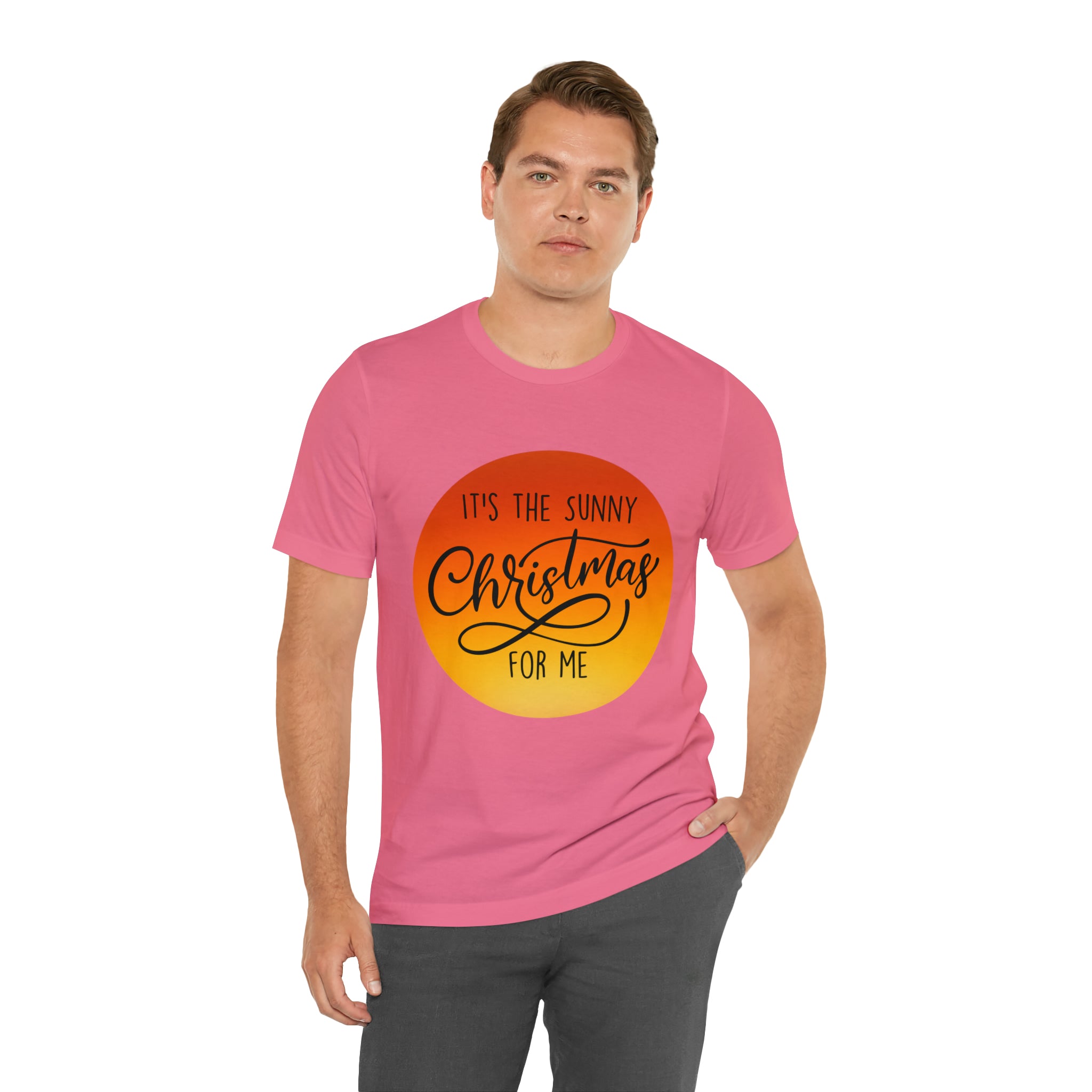 Christmas in July Orange Shirt | Christmas in July Statement T-Shirt