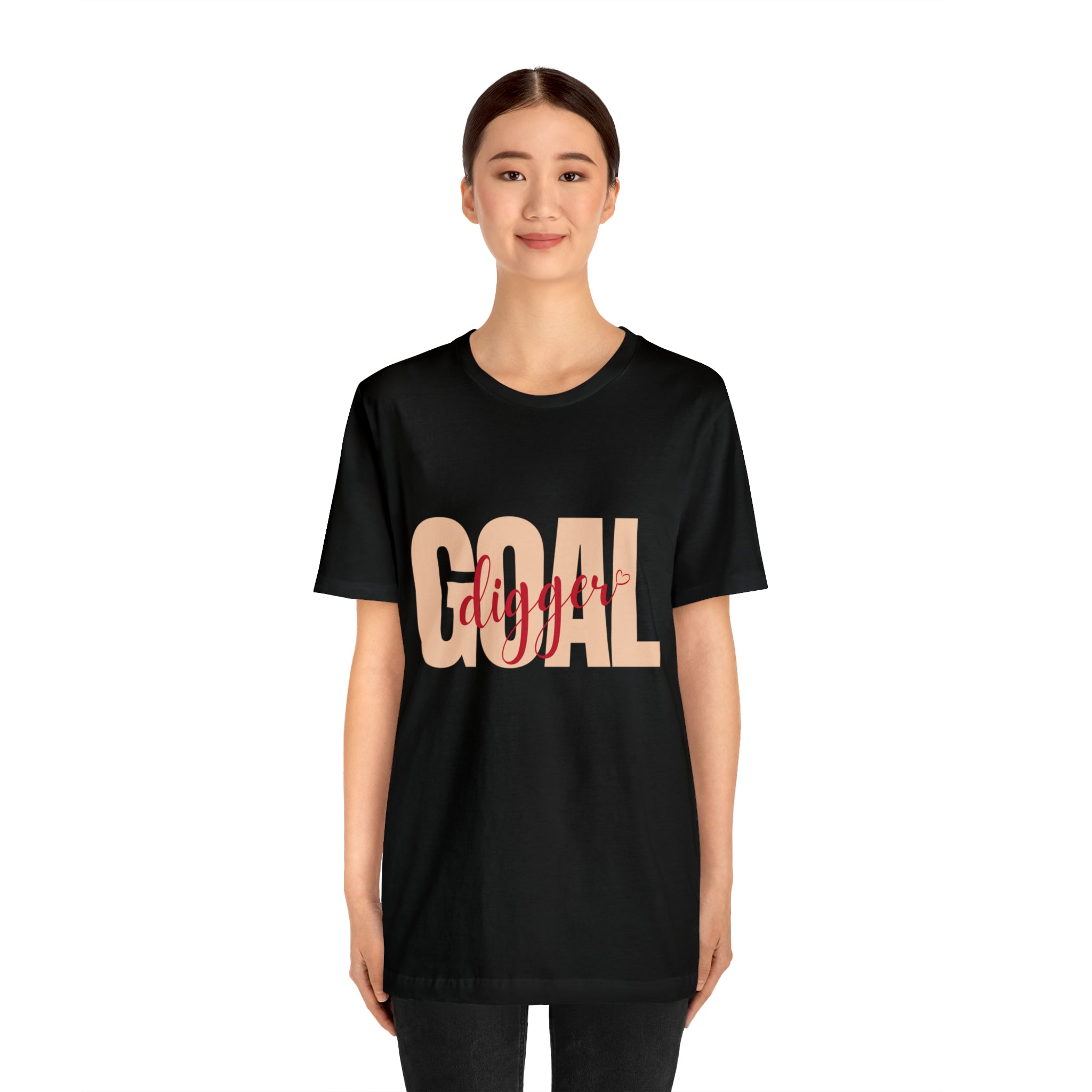 Goal Digger Shirt | Minimalist Statement Unisex T-Shirt