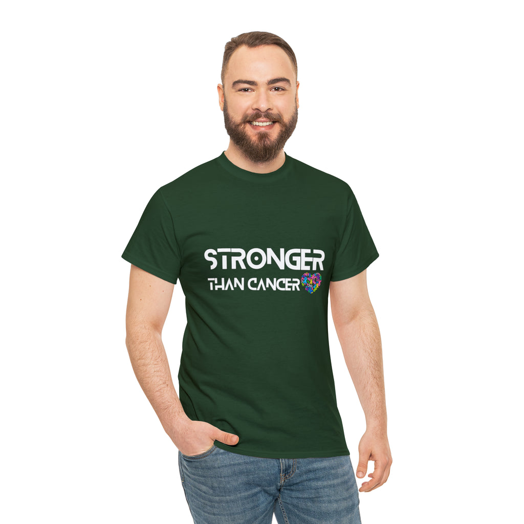 Stronger Than Cancer Shirt | Cancer Warrior Support Unisex T-Shirt