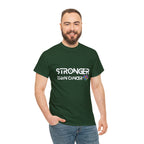 Stronger Than Cancer Shirt | Cancer Warrior Support Unisex T-Shirt