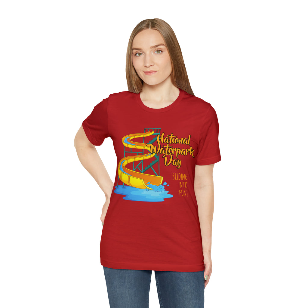 National Waterpark Day Shirt | Waterpark Slide Unisex T-Shirt