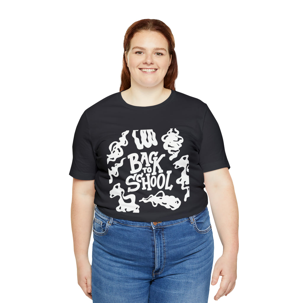 Back to School Ink Shirt | Black and White School Unisex T-Shirt