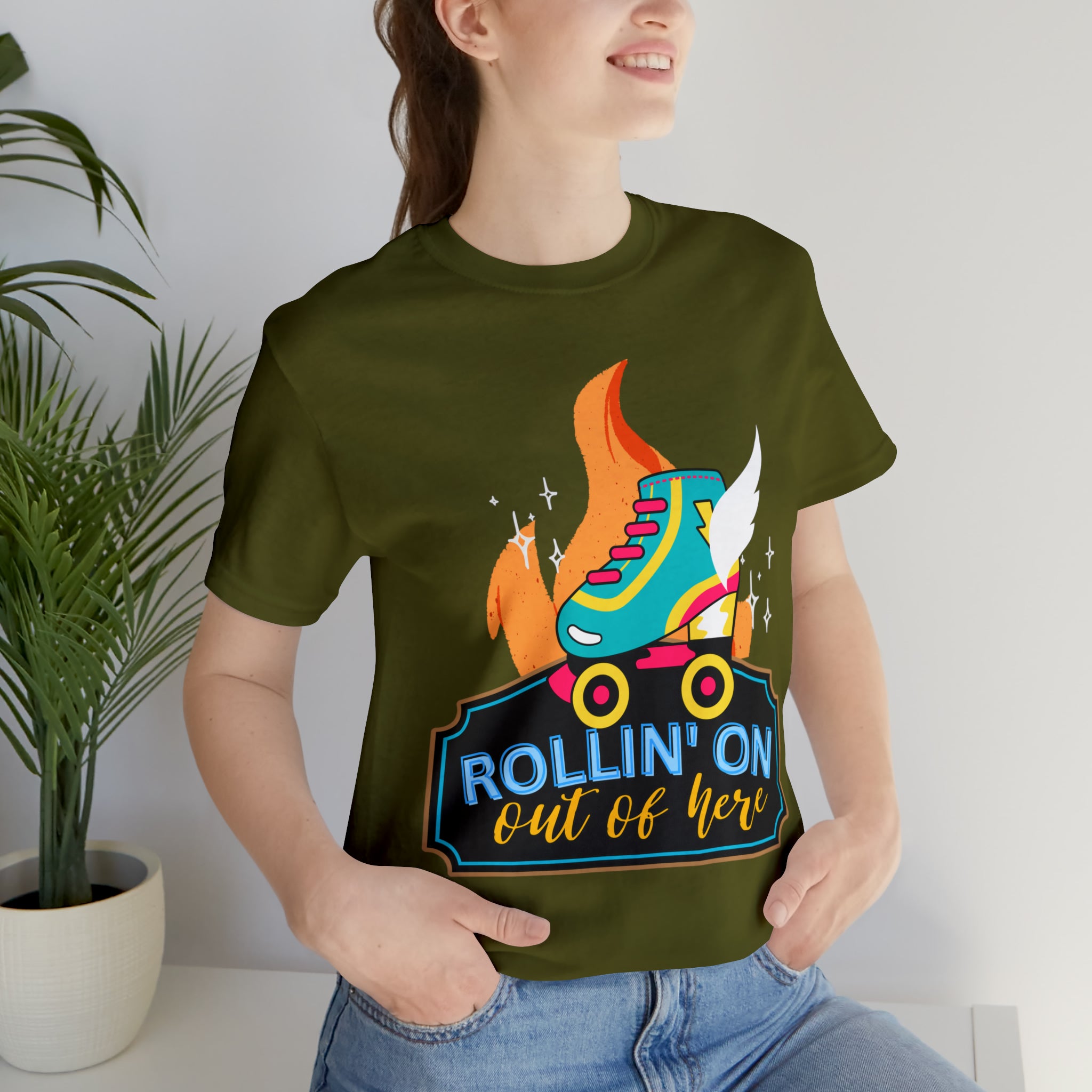 Rollin' On Shirt | Roller Skating Lover Unisex Tee