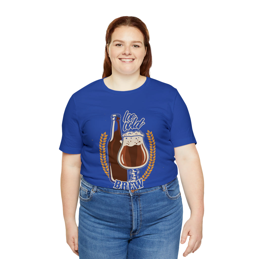 Ice Cold Brew Beer Shirt | Drink Beer Unisex T-Shirt