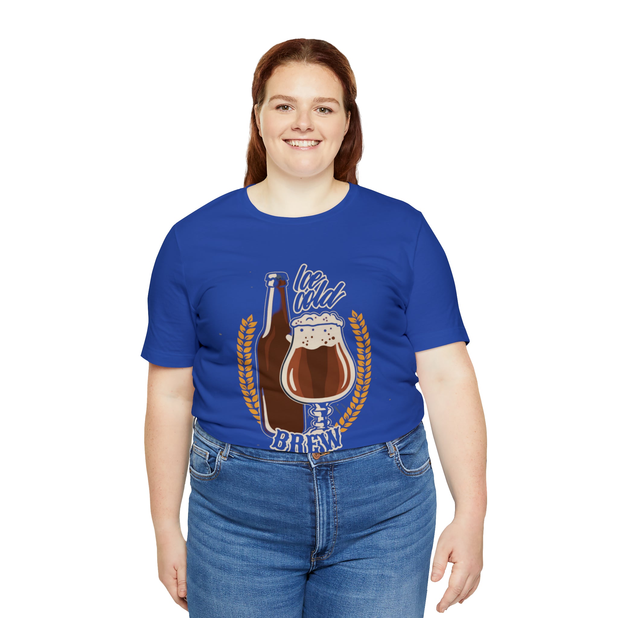 Ice Cold Brew Beer Shirt | Drink Beer Unisex T-Shirt