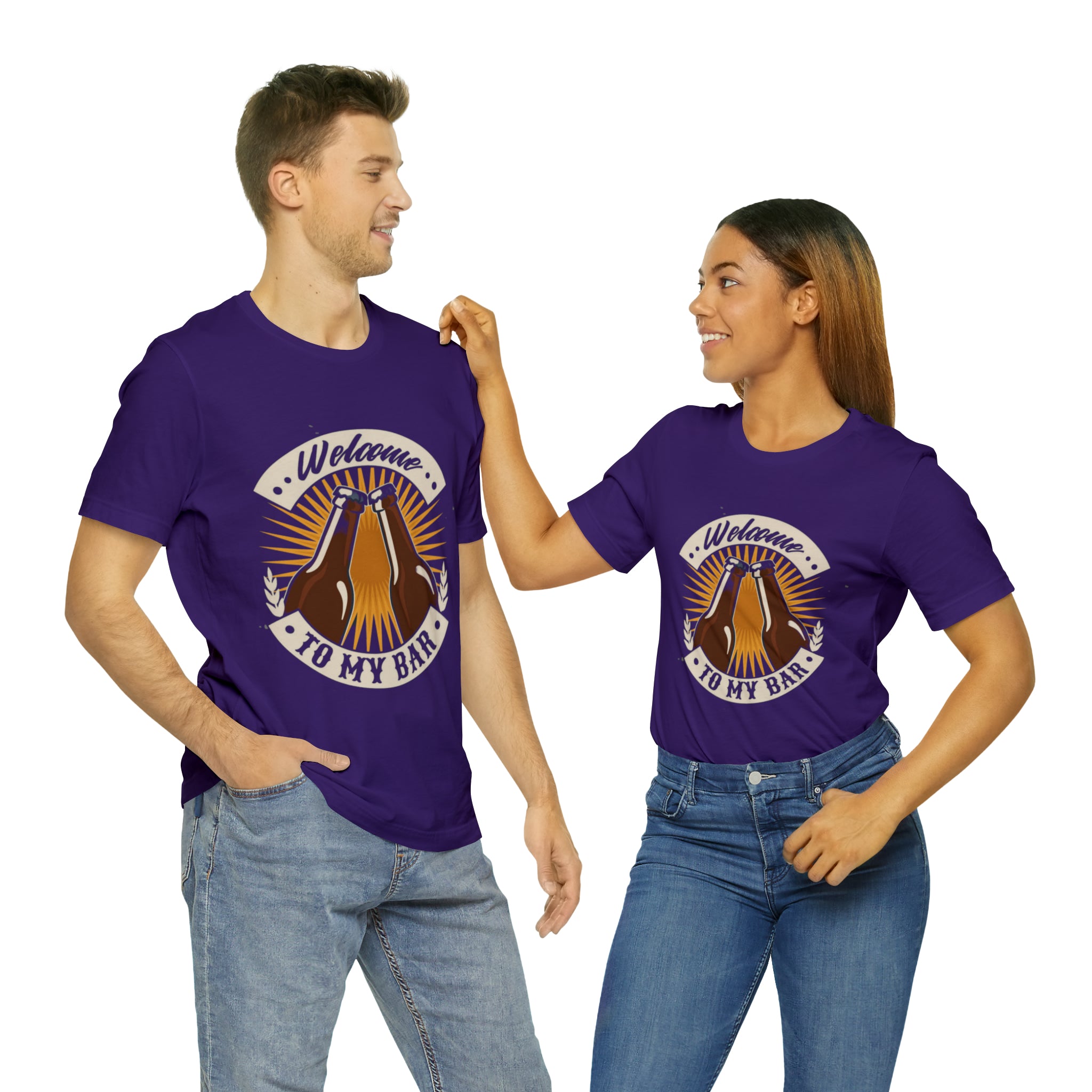 Welcome to my Bar Beer Shirt | Drink Beer Unisex T-Shirt