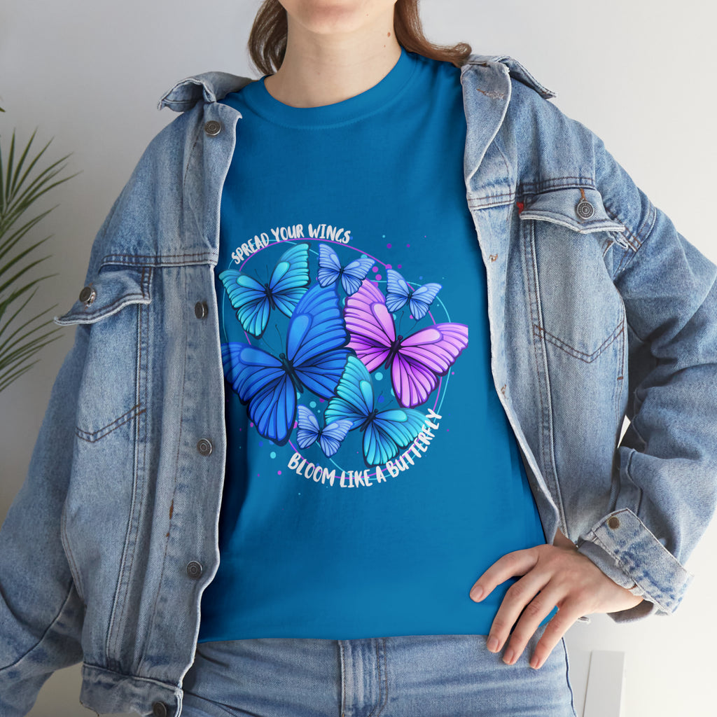 Spread Your Wings Bloom Like A Butterfly | Metamorphosis in Motion Tee
