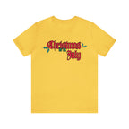 Christmas is in July Shirt | Christmas in July Statement T-Shirt