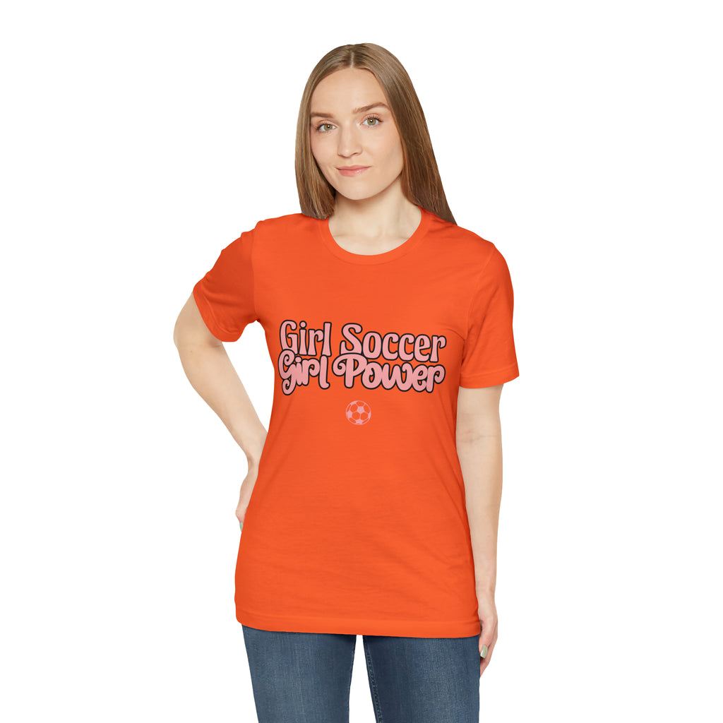 Girl Soccer Girl Power Shirt | Women Soccer T-Shirt