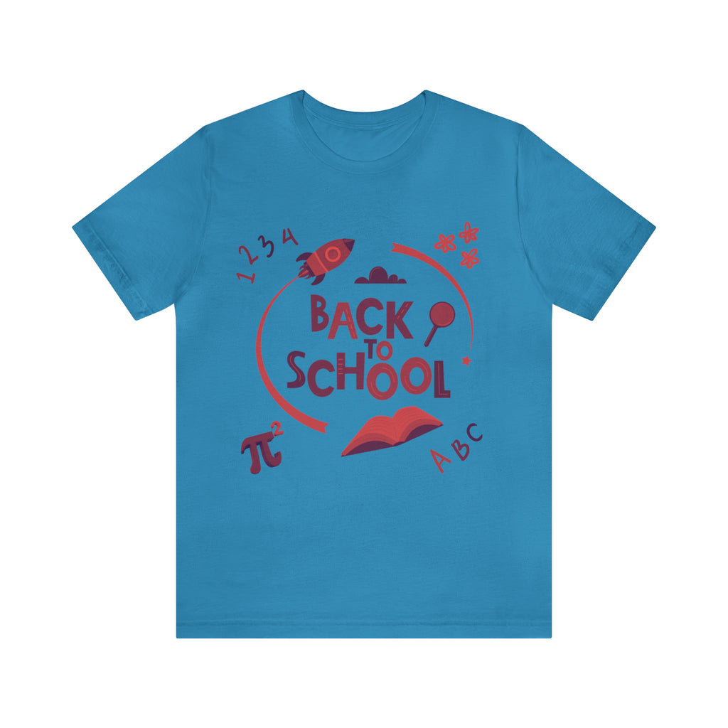 Back to School Subjects Shirt | Back to School Rocket Unisex T-Shirt