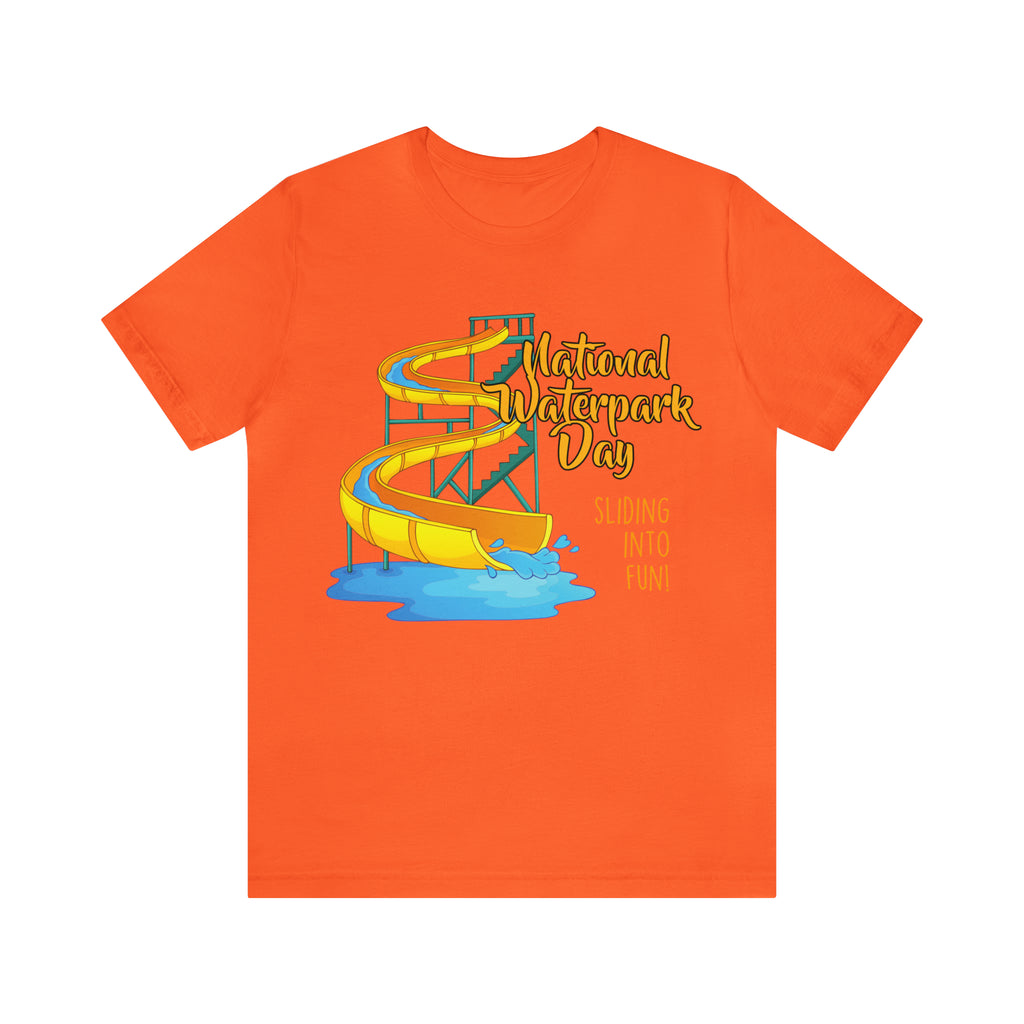 National Waterpark Day Shirt | Waterpark Slide Unisex T-Shirt