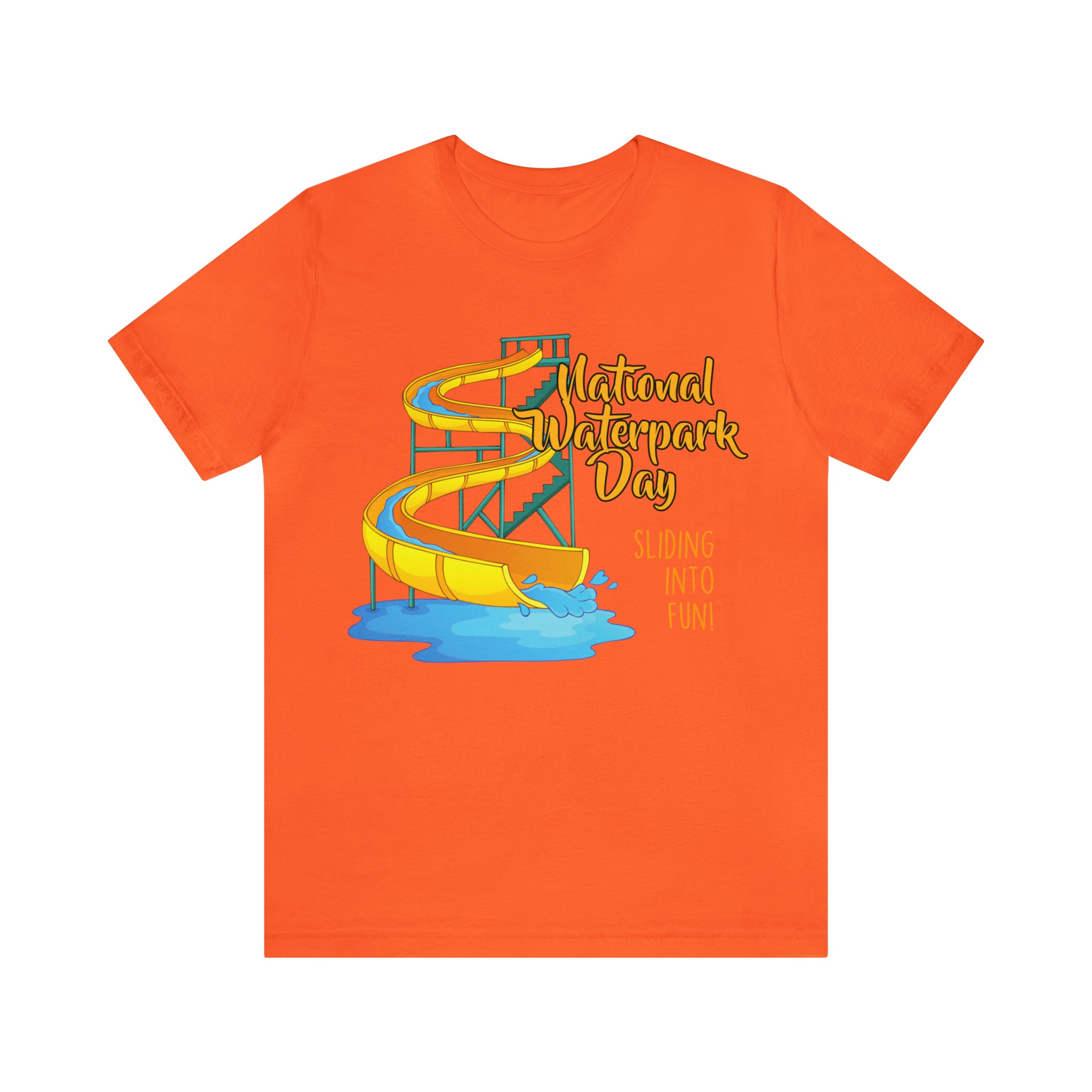 National Waterpark Day Shirt | Waterpark Slide Unisex T-Shirt