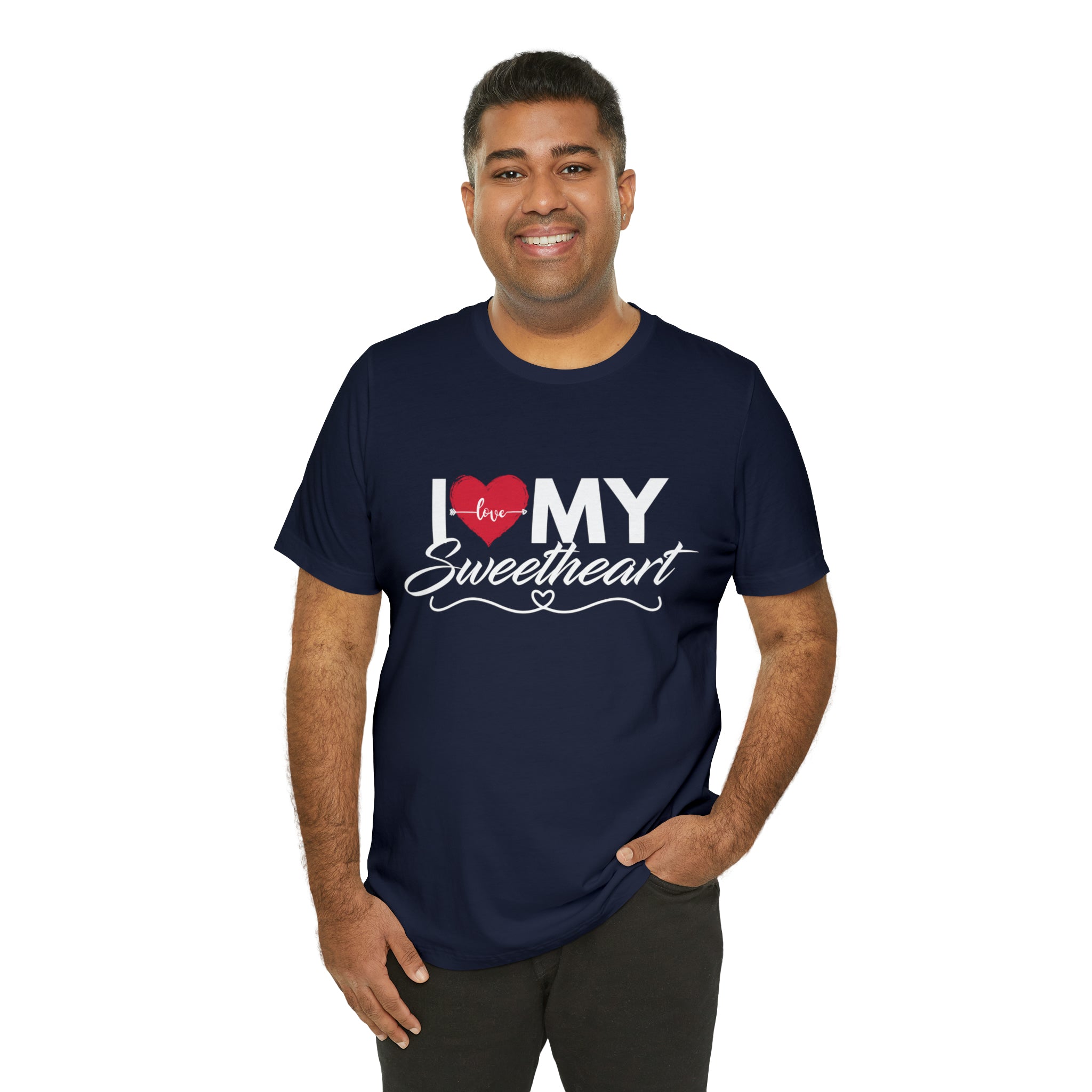 I Love My Sweetheart Shirt | Couple Love T-Shirt, Pair Girlfriend Boyfriend Matching Shirt