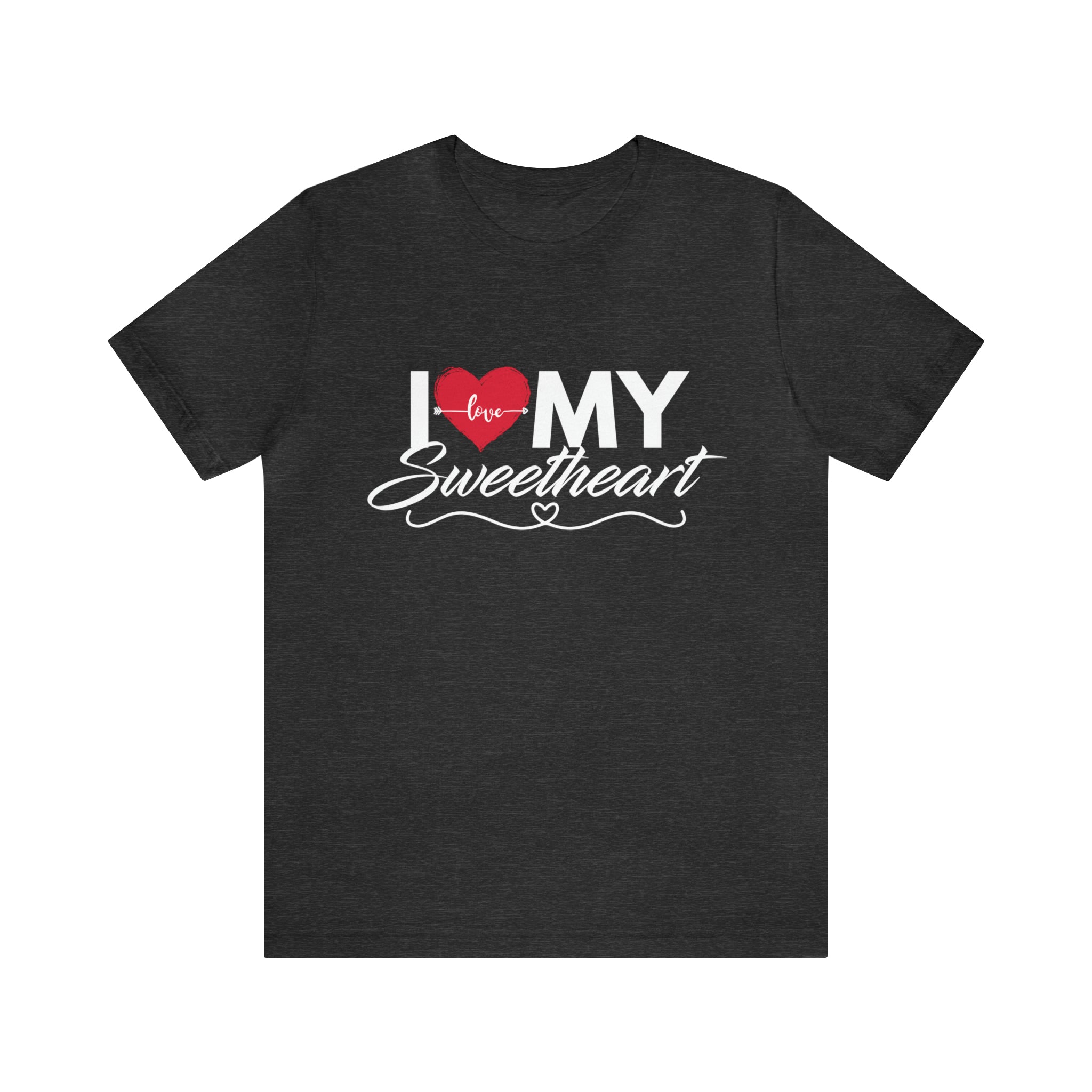 I Love My Sweetheart Shirt | Couple Love T-Shirt, Pair Girlfriend Boyfriend Matching Shirt