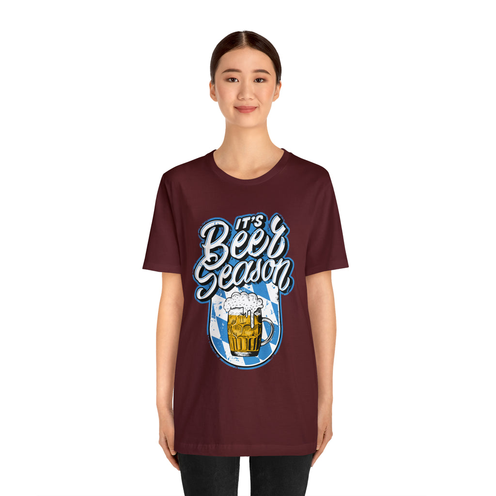 Beer Season Blue Shirt 2 | Drink Beer Unisex T-Shirt