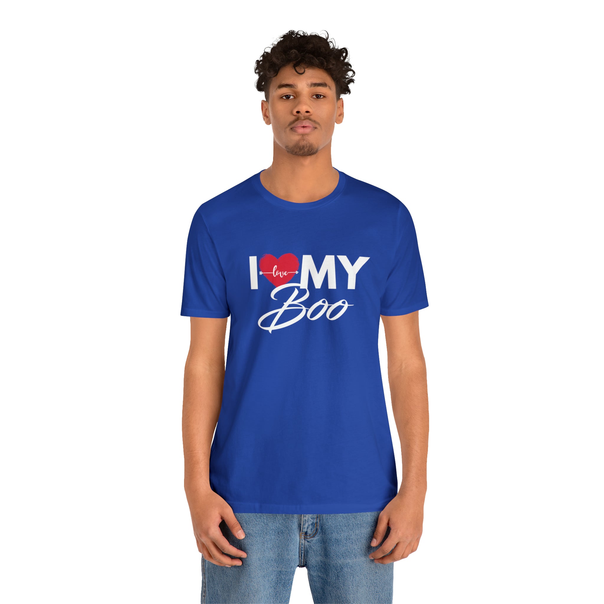 I Love My Boo Shirt | Couple Love T-Shirt, Pair Girlfriend Boyfriend Matching Shirt