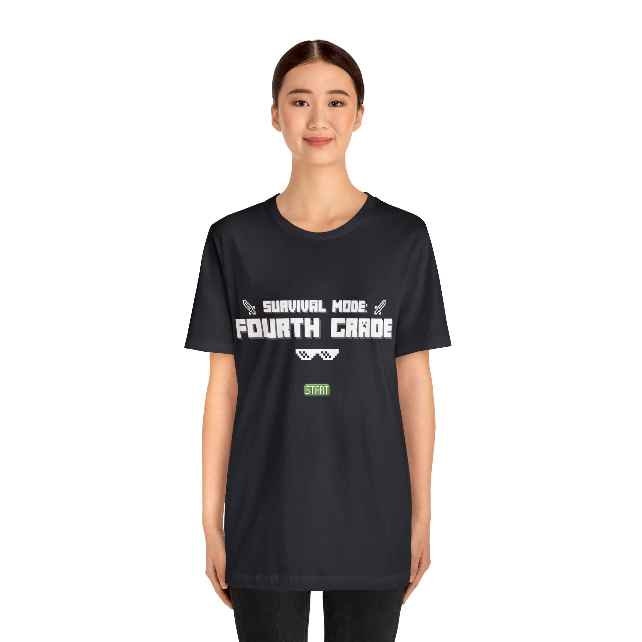 Fourth Grade Survival Mode | Minecraft Unisex T-Shirt