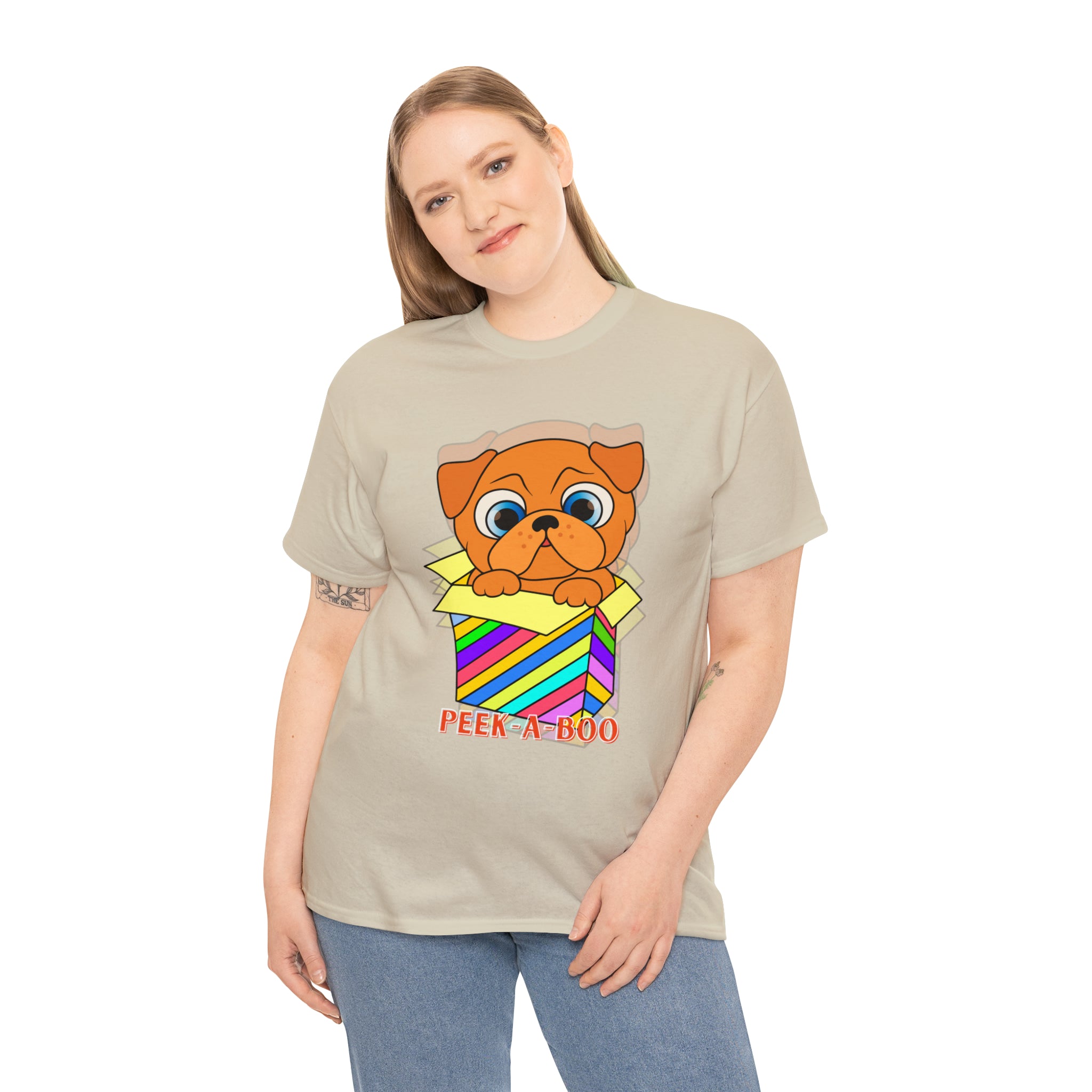 Peekaboo Shirt | Dog Lover Unisex T-Shirt
