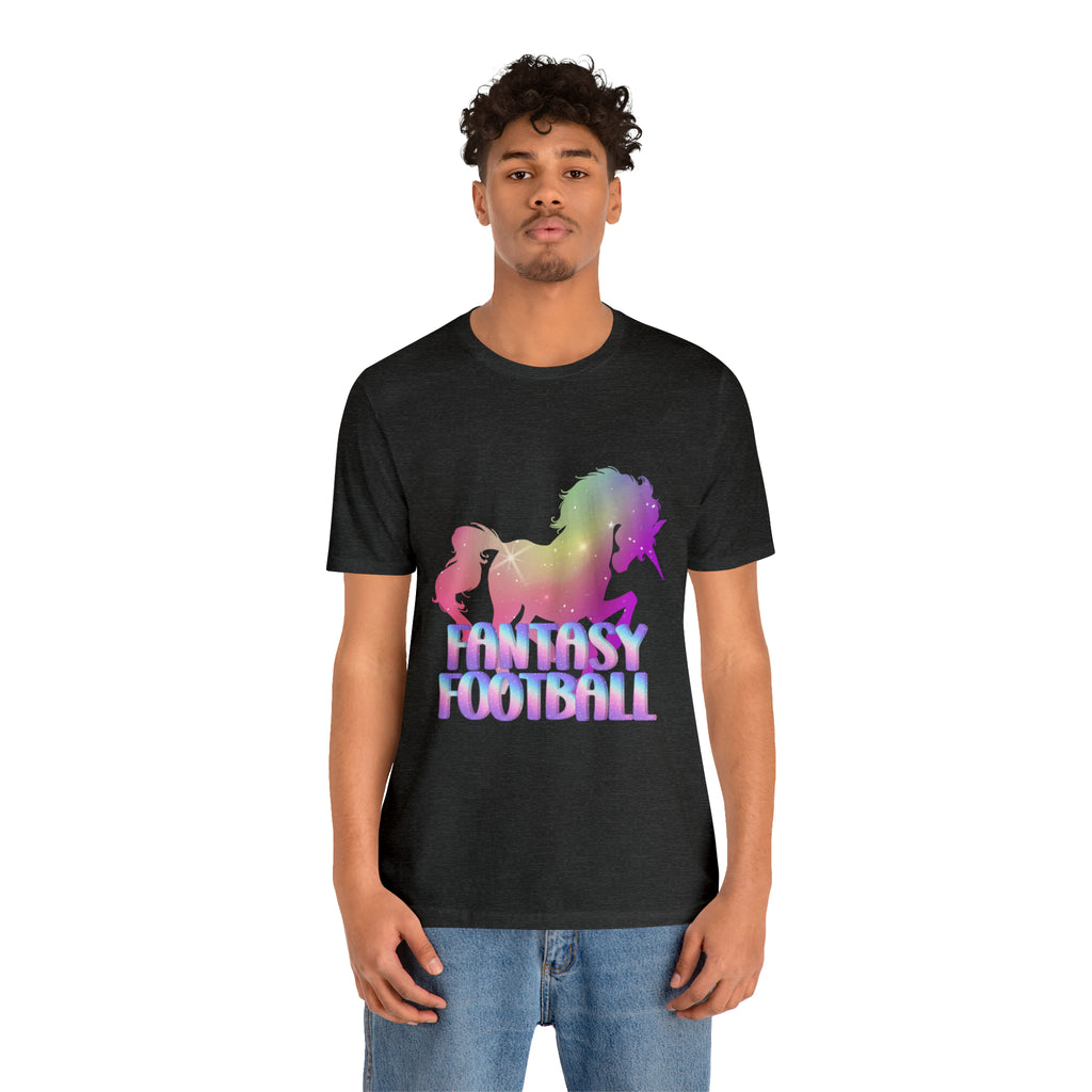 Fantasy Football Pink Shirt | Unicorn Fantasy Football Unisex T-Shirt