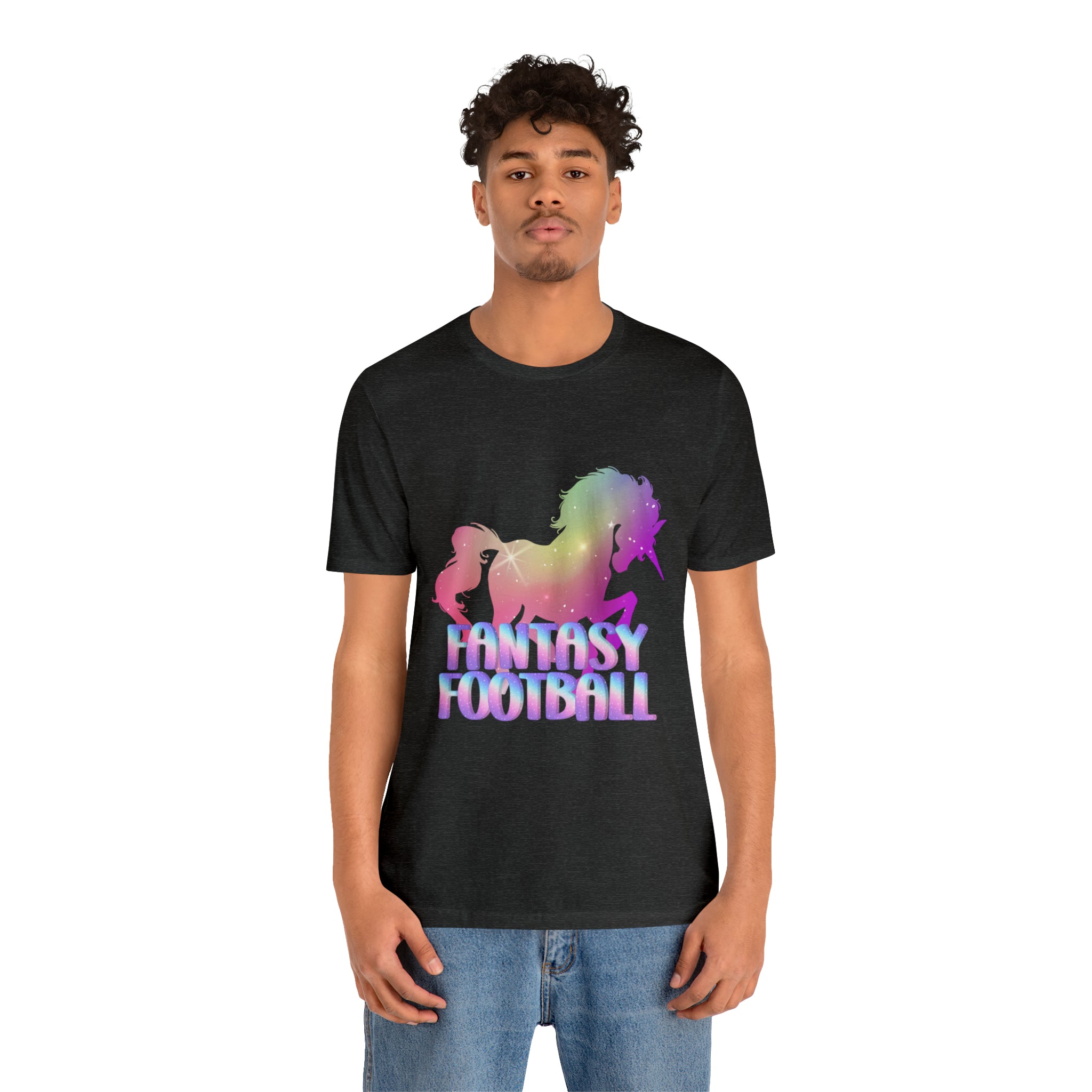 Fantasy Football Pink Shirt | Unicorn Fantasy Football Unisex T-Shirt
