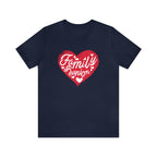 Family Reunion Heart Shirt | Family Love Unisex T-Shirt
