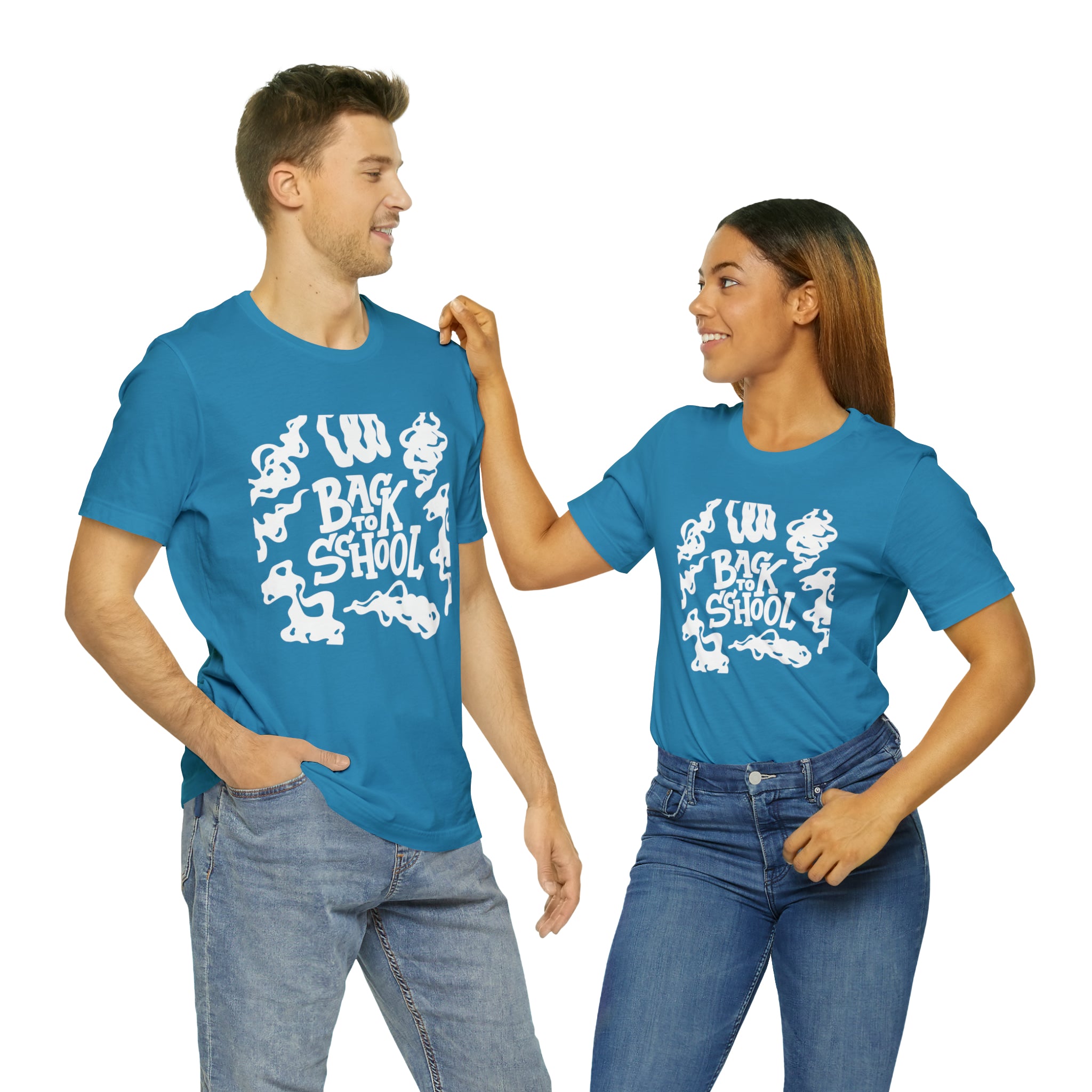 Back to School Ink Shirt | Black and White School Unisex T-Shirt